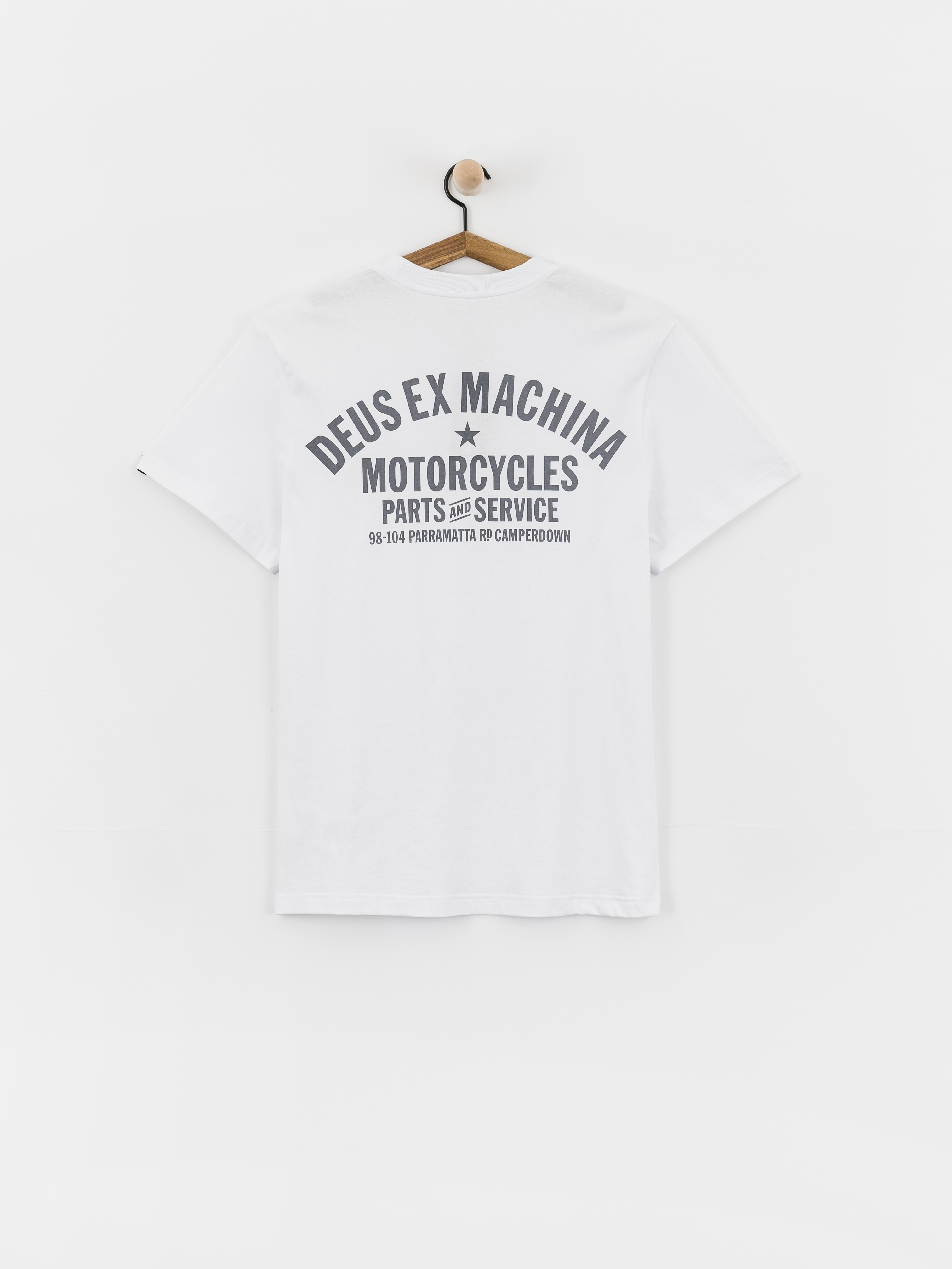Тениска Deus Ex Machina Camperdown Address (white)