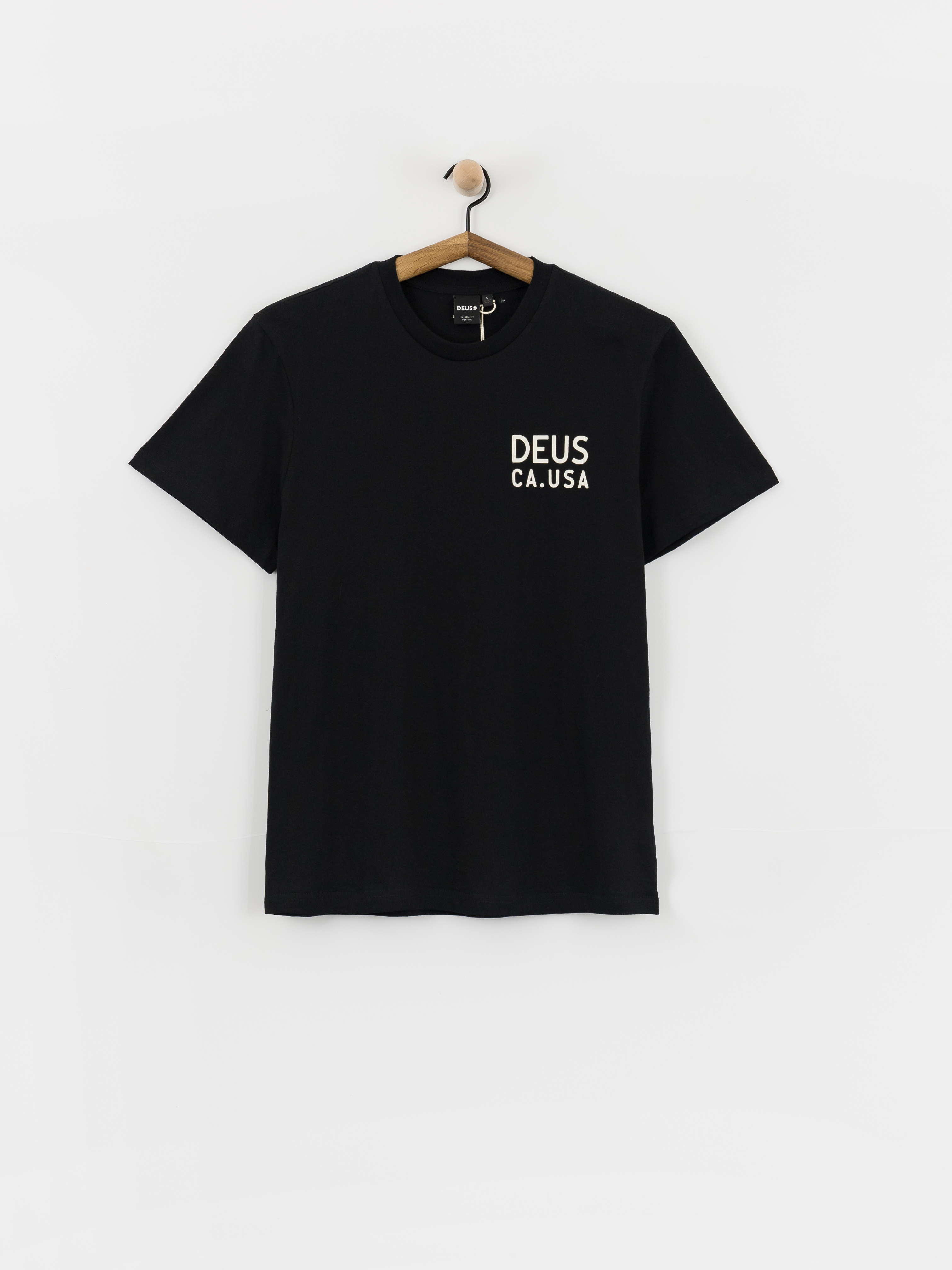 Тениска Deus Ex Machina Camber (black)