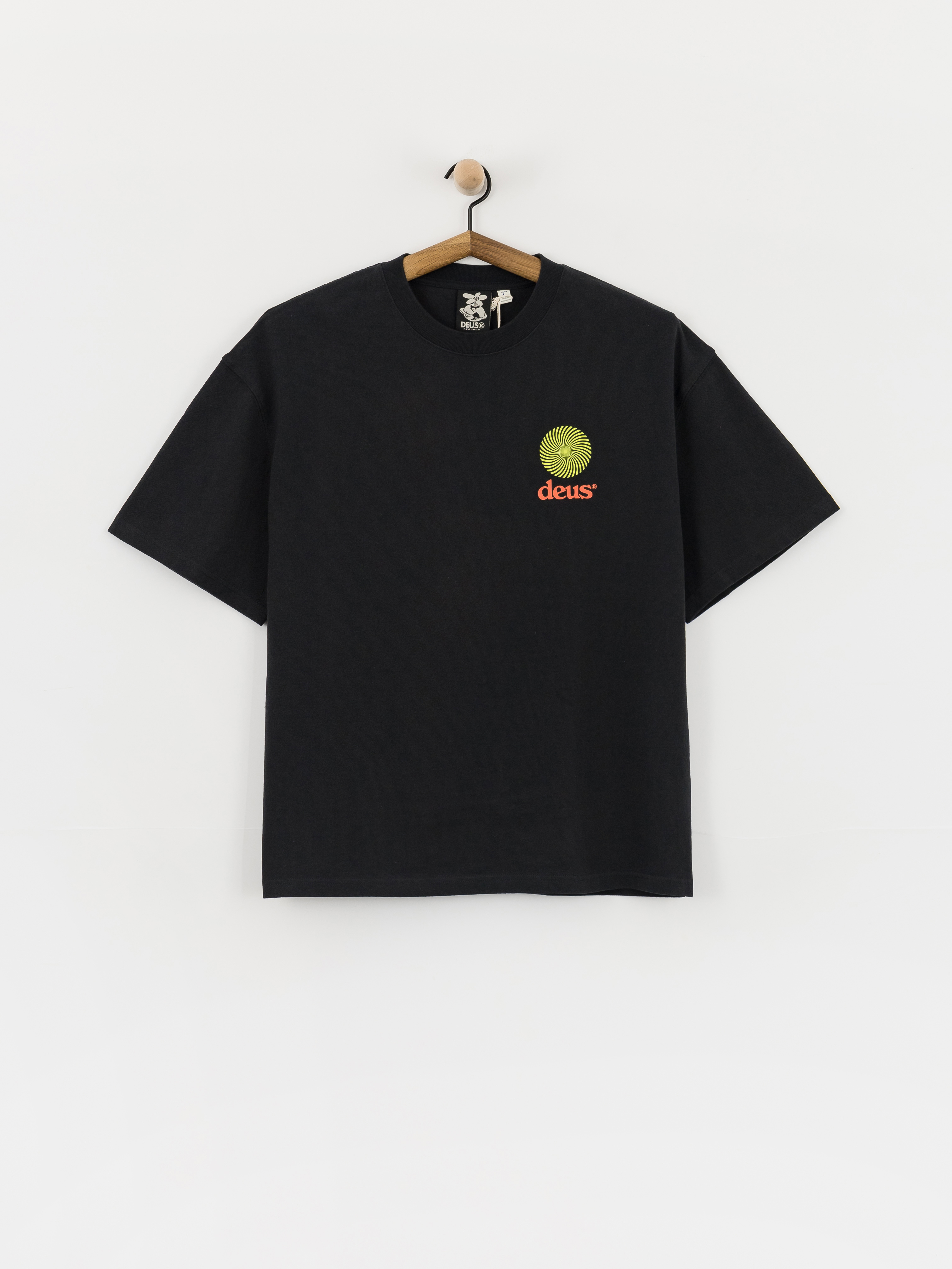 Тениска Deus Ex Machina Strata (black)