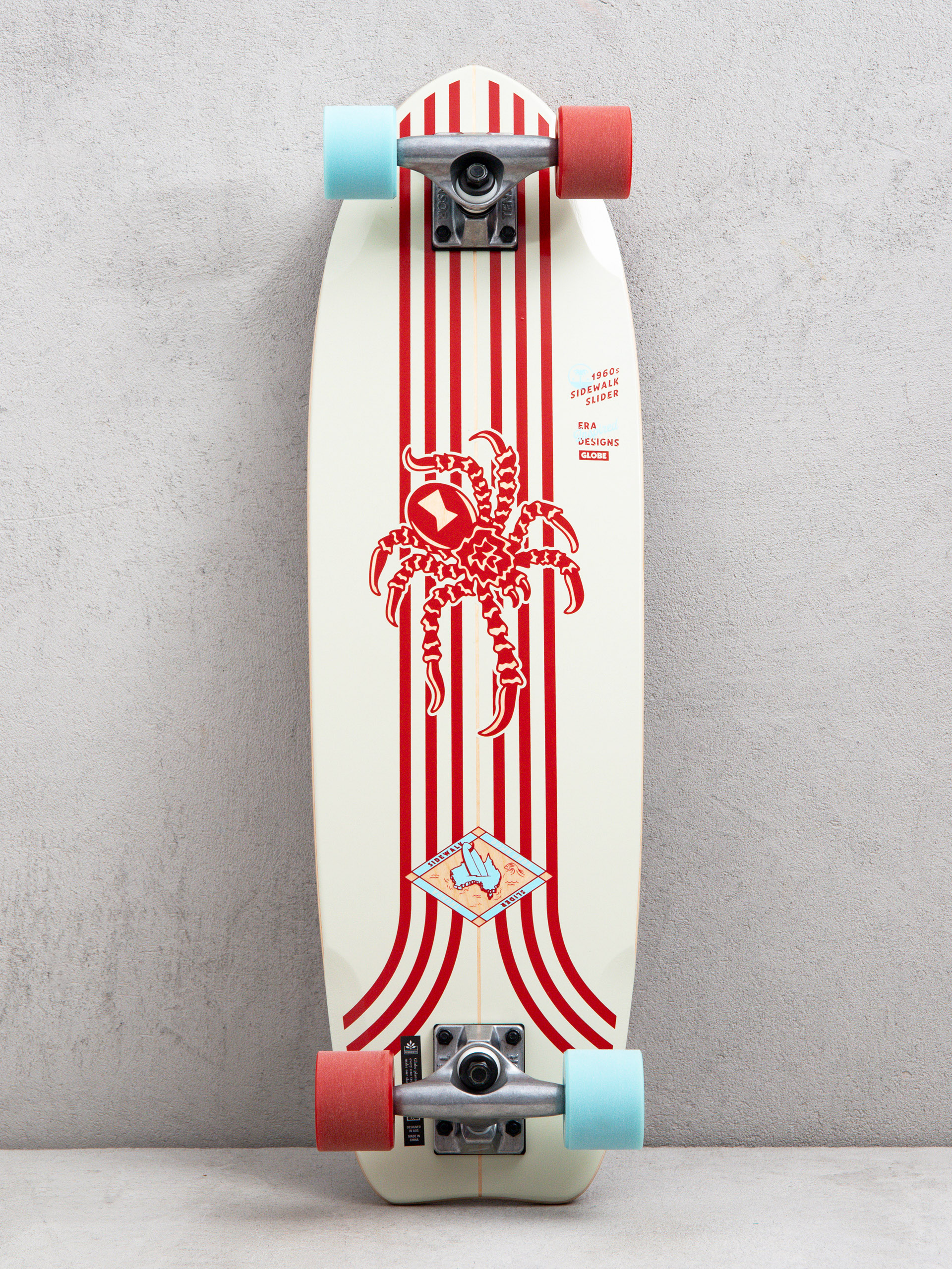 Крузер Globe Sidewalk Slider (red/spider)