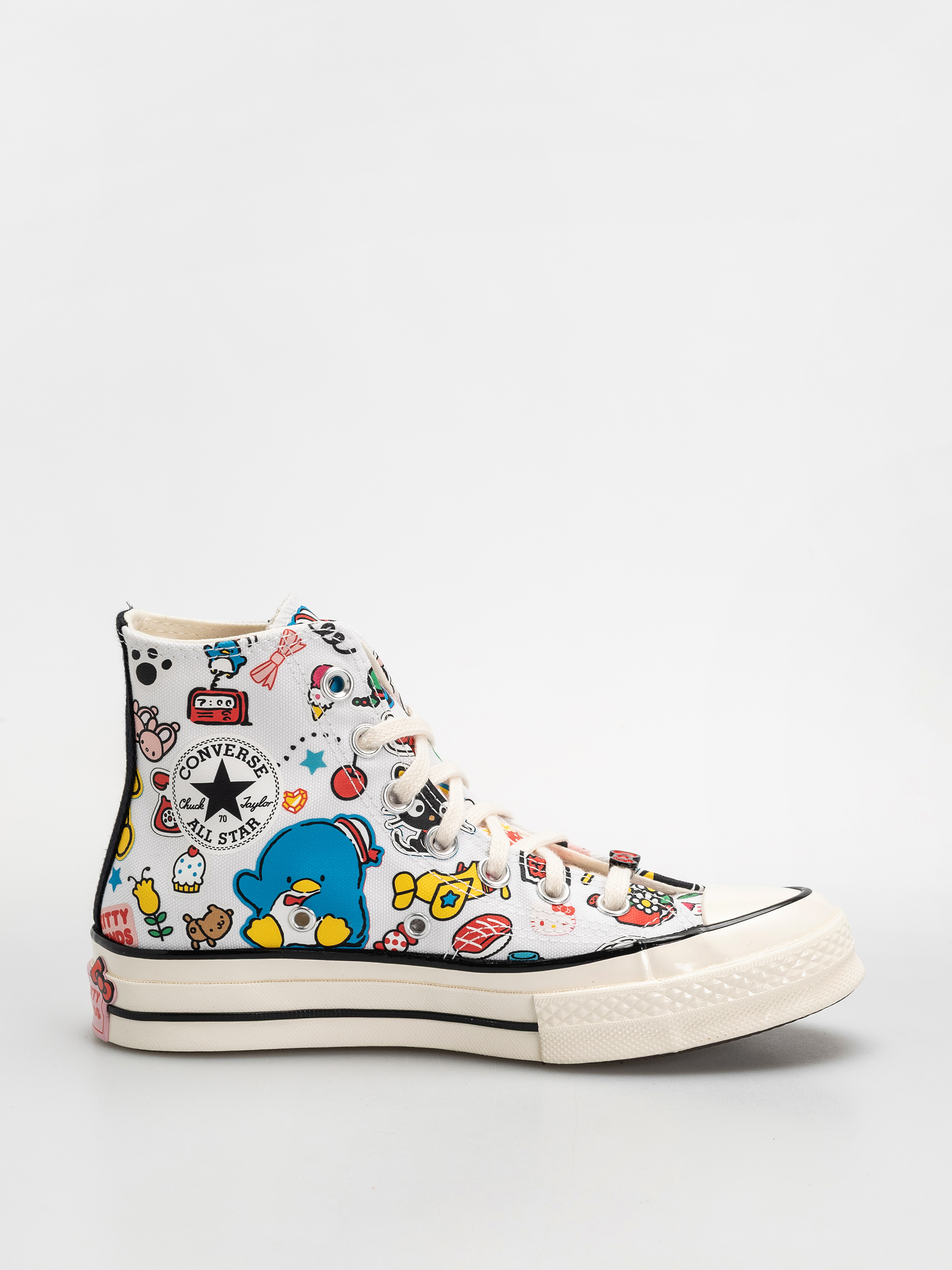 Кецове Converse Chuck 70 Hi (white/pink/green)