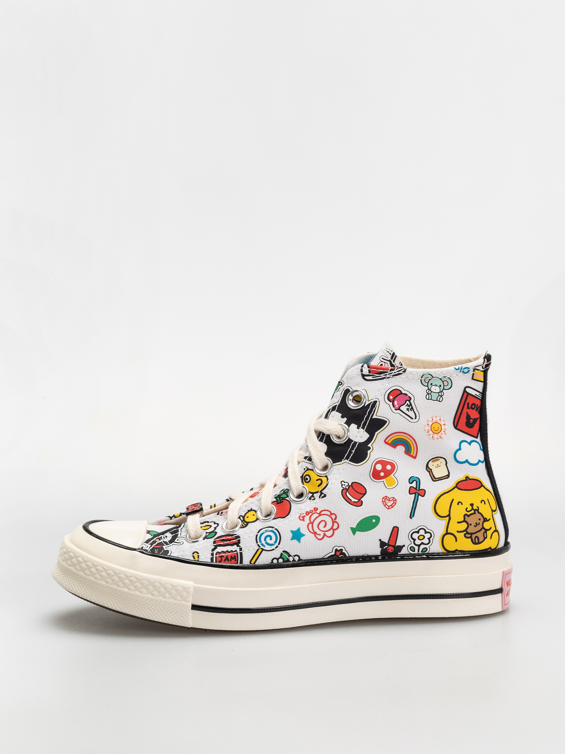 Кецове Converse Chuck 70 Hi (white/pink/green)