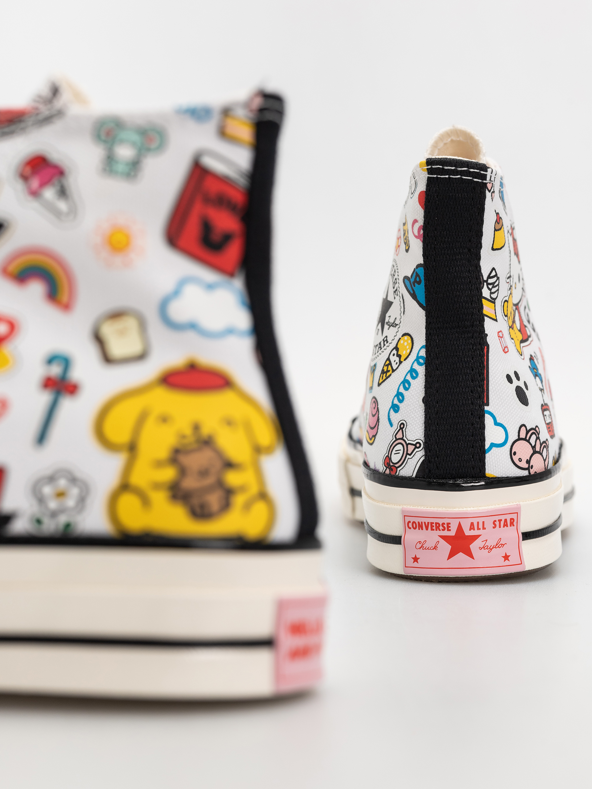 Кецове Converse Chuck 70 Hi (white/pink/green)