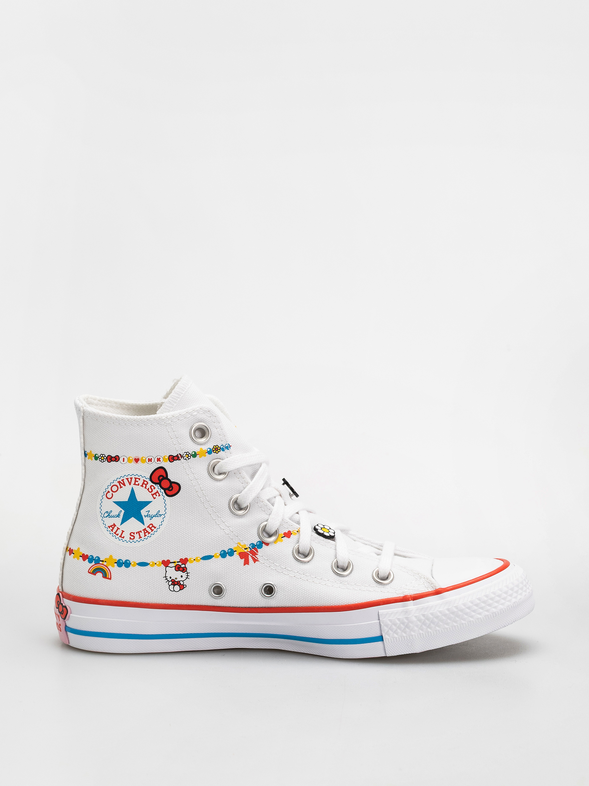 Кецове Converse Chuck Taylor All Star Hi (white/red/yellow)