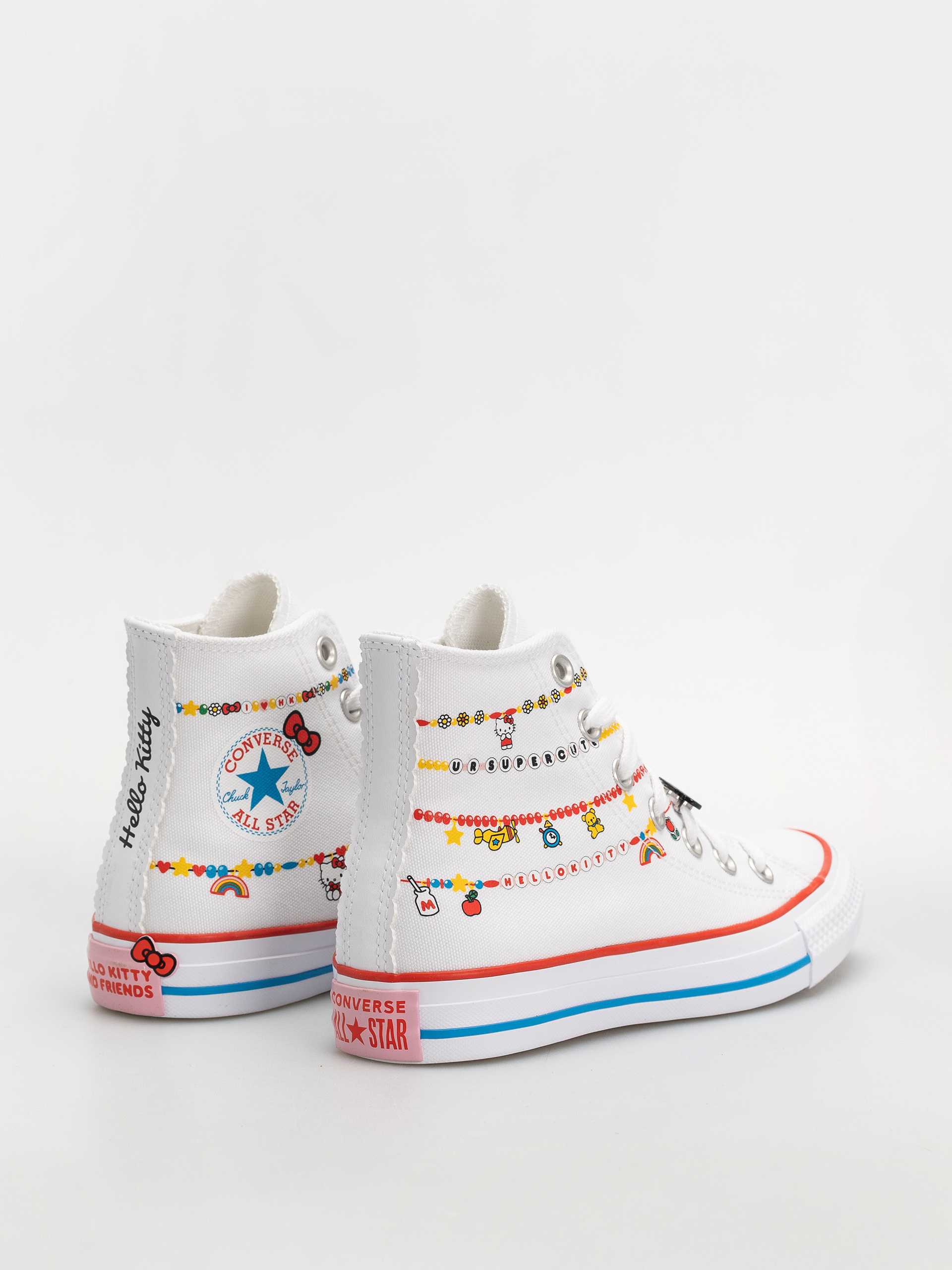 Кецове Converse Chuck Taylor All Star Hi (white/red/yellow)