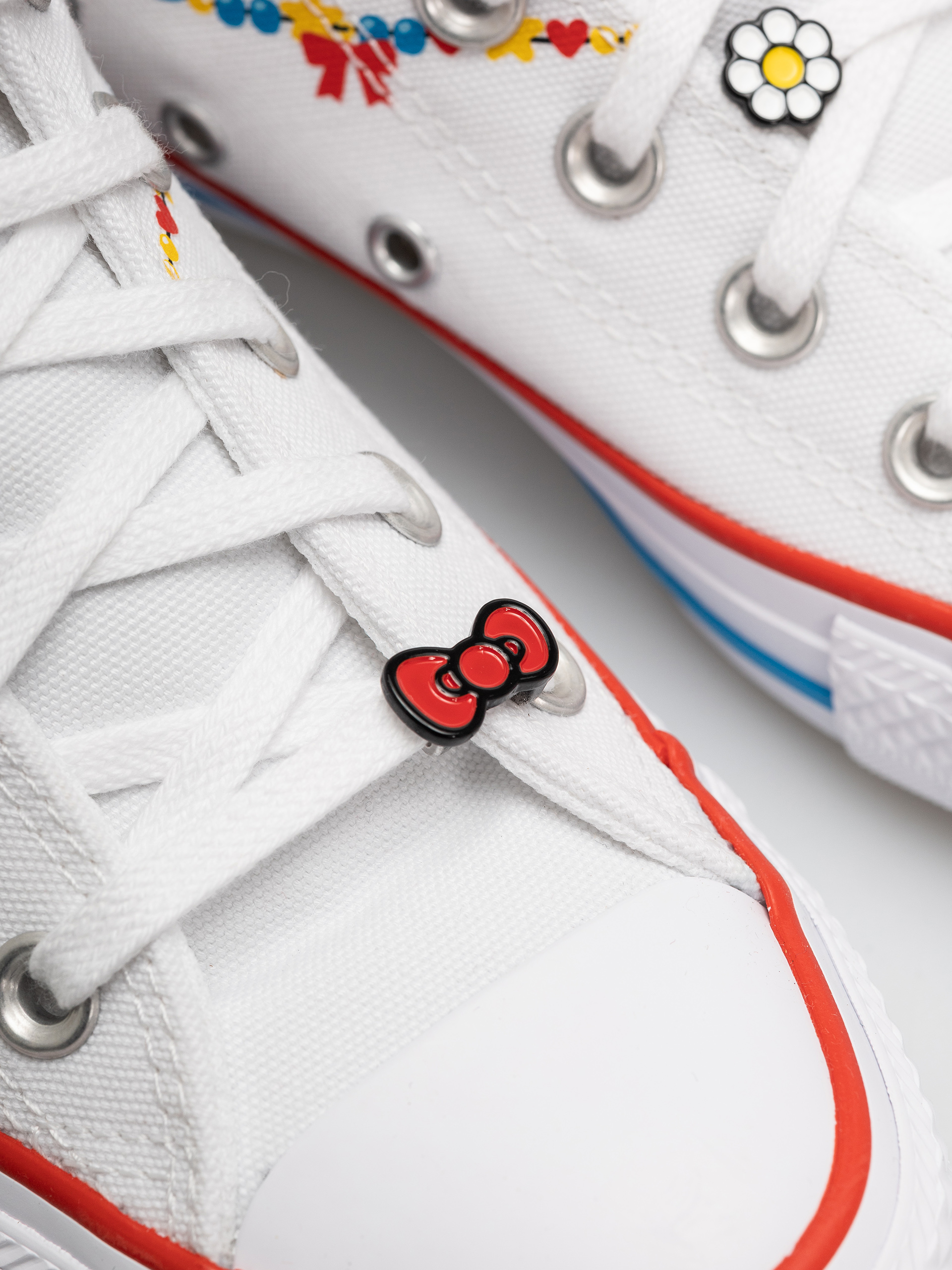Кецове Converse Chuck Taylor All Star Hi (white/red/yellow)