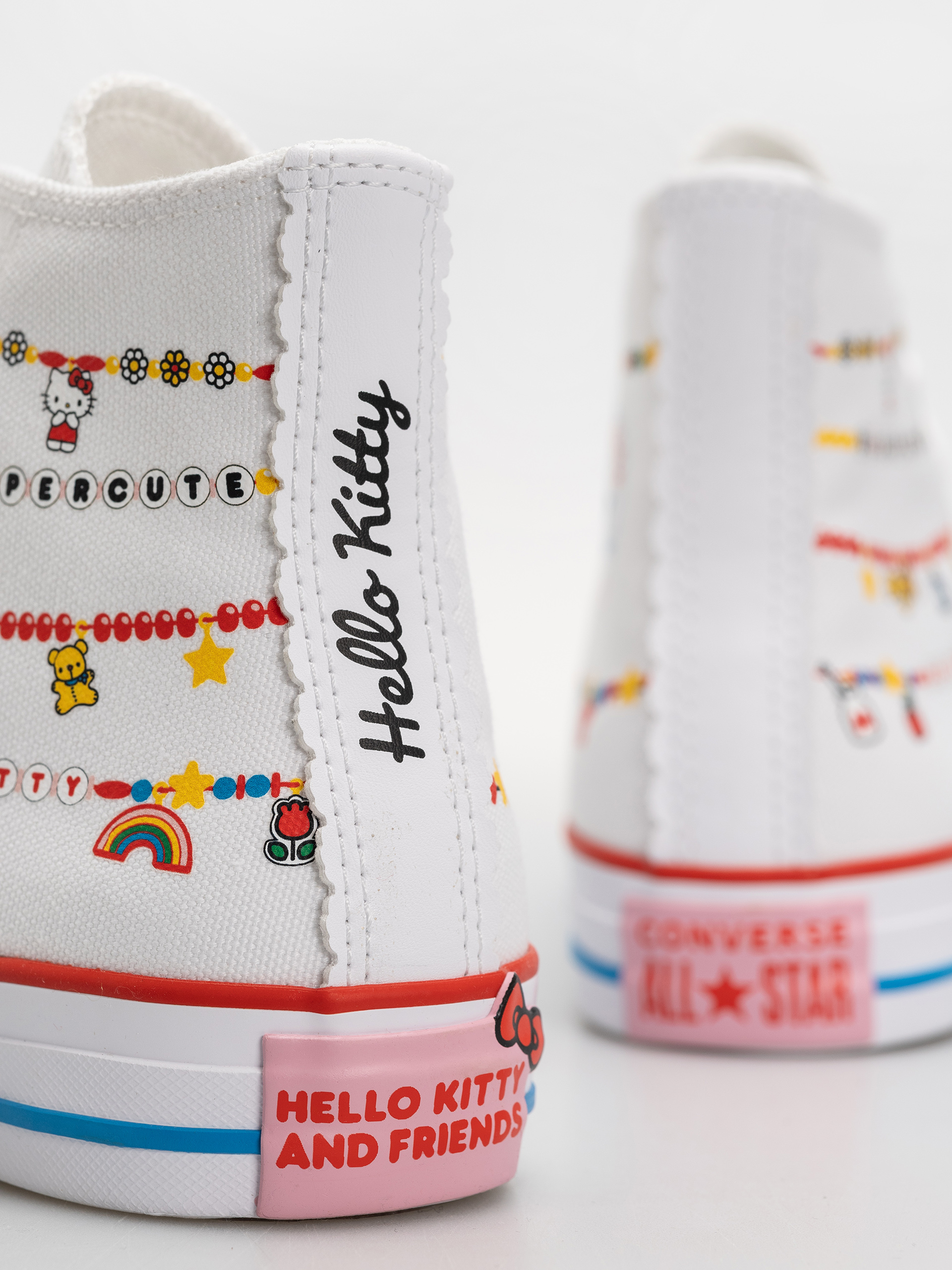 Кецове Converse Chuck Taylor All Star Hi (white/red/yellow)