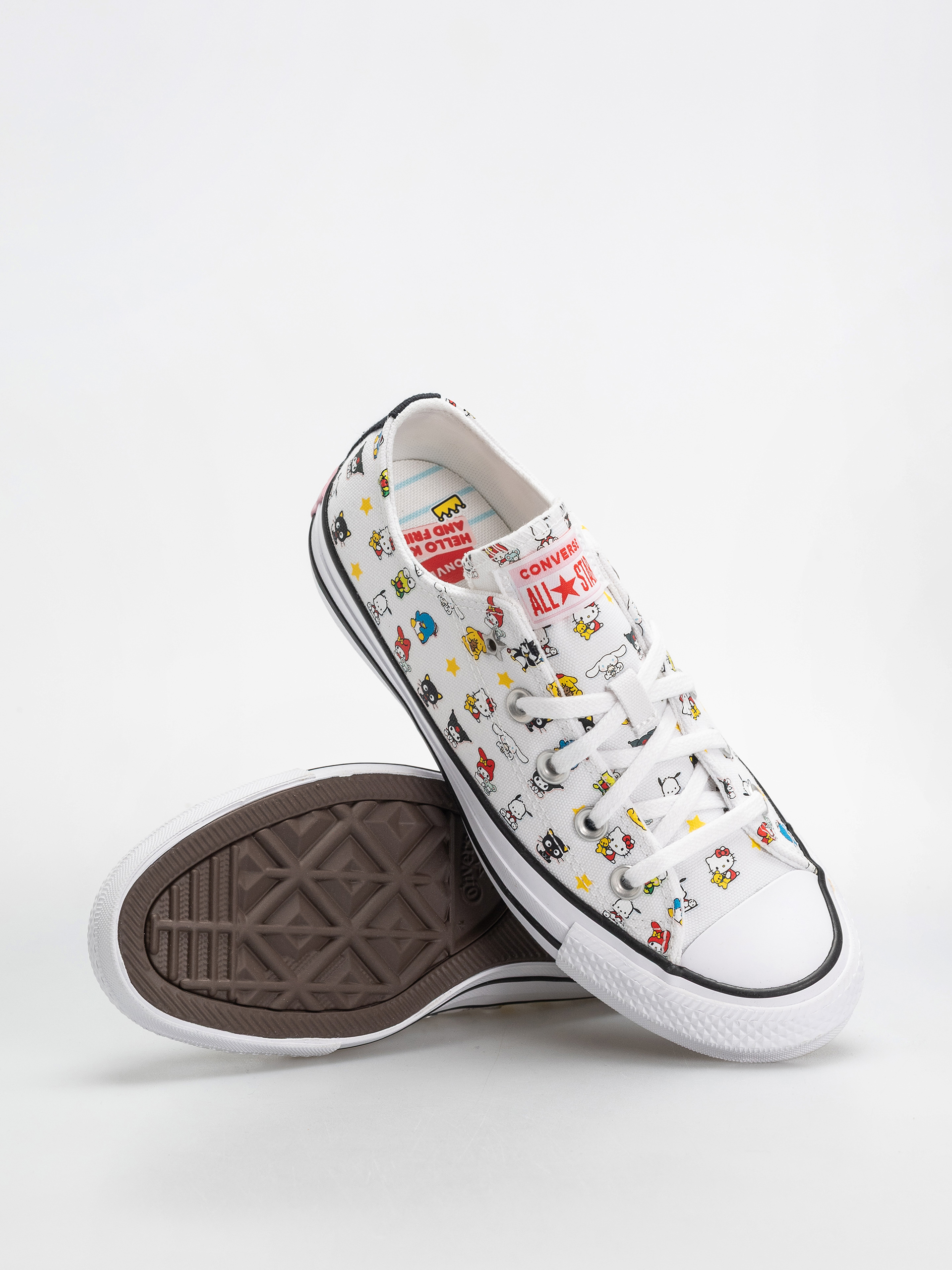 Кецове Converse Chuck Taylor All Star Ox (white/black/pink)