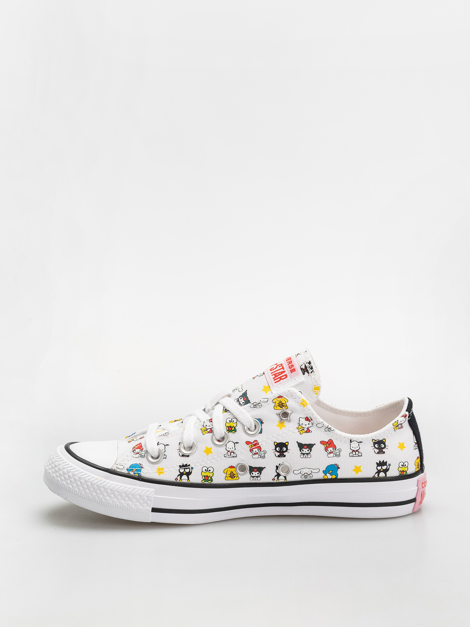 Кецове Converse Chuck Taylor All Star Ox (white/black/pink)