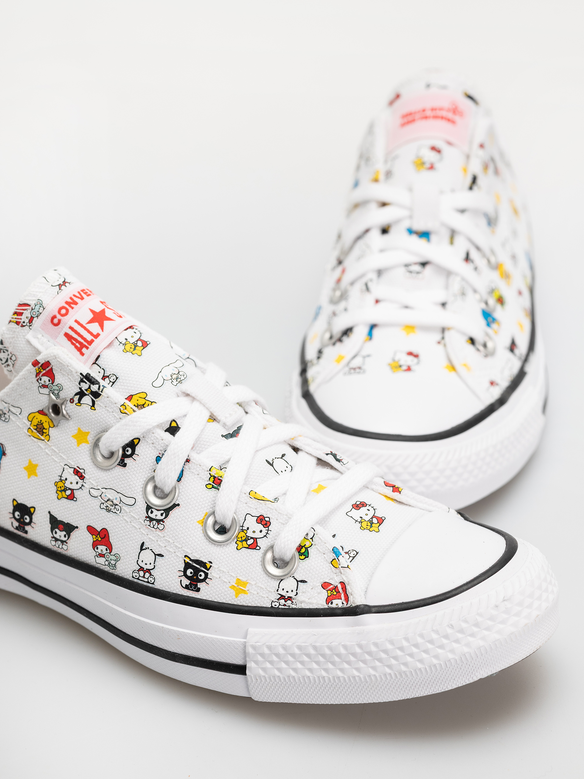 Кецове Converse Chuck Taylor All Star Ox (white/black/pink)