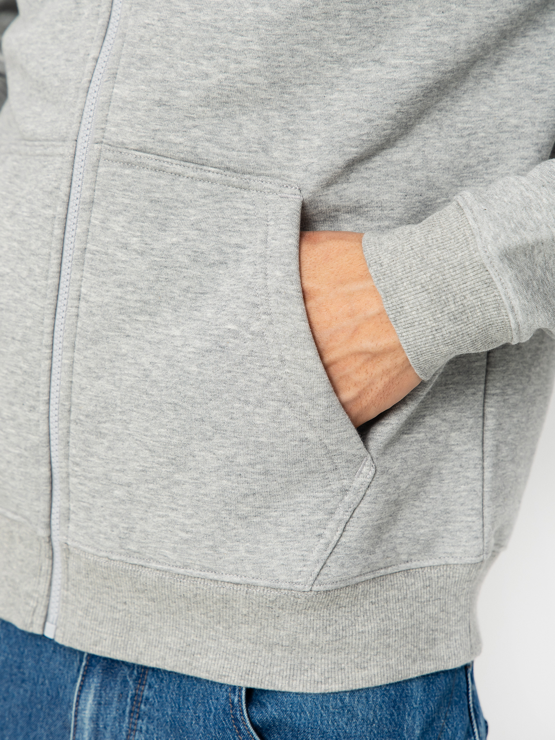 Суитшърт с качулка Dickies Oakport ZHD (heather grey)