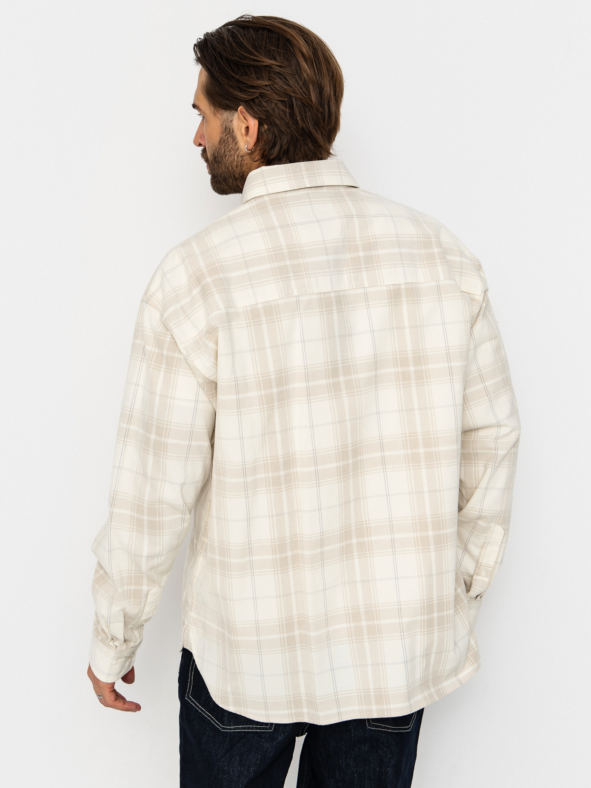 Риза Carhartt WIP Wilber (wilber check/natural)