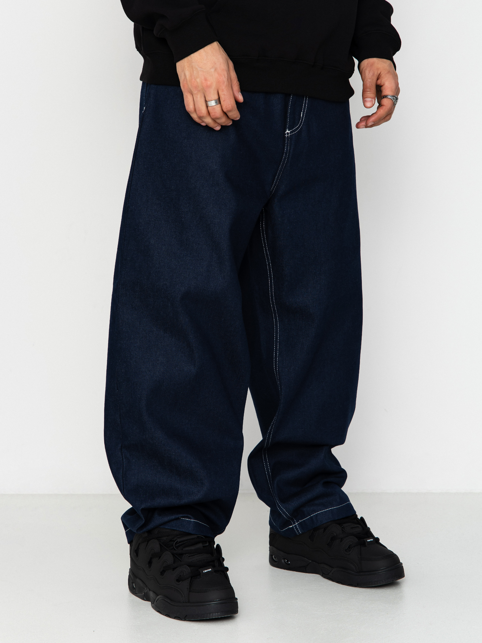 Панталони Carhartt WIP Brandon (blue rigrid)