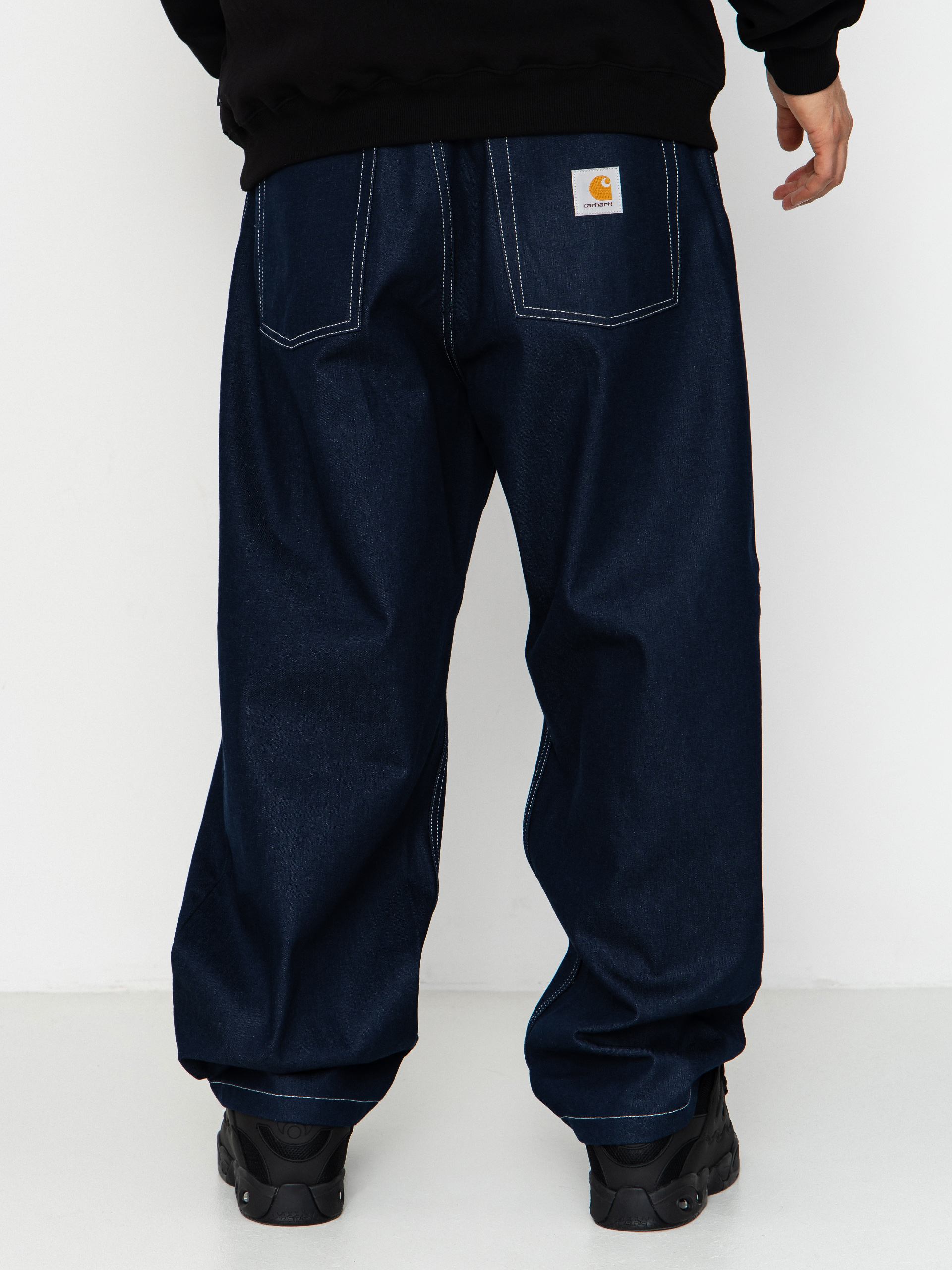Панталони Carhartt WIP Brandon (blue rigrid)