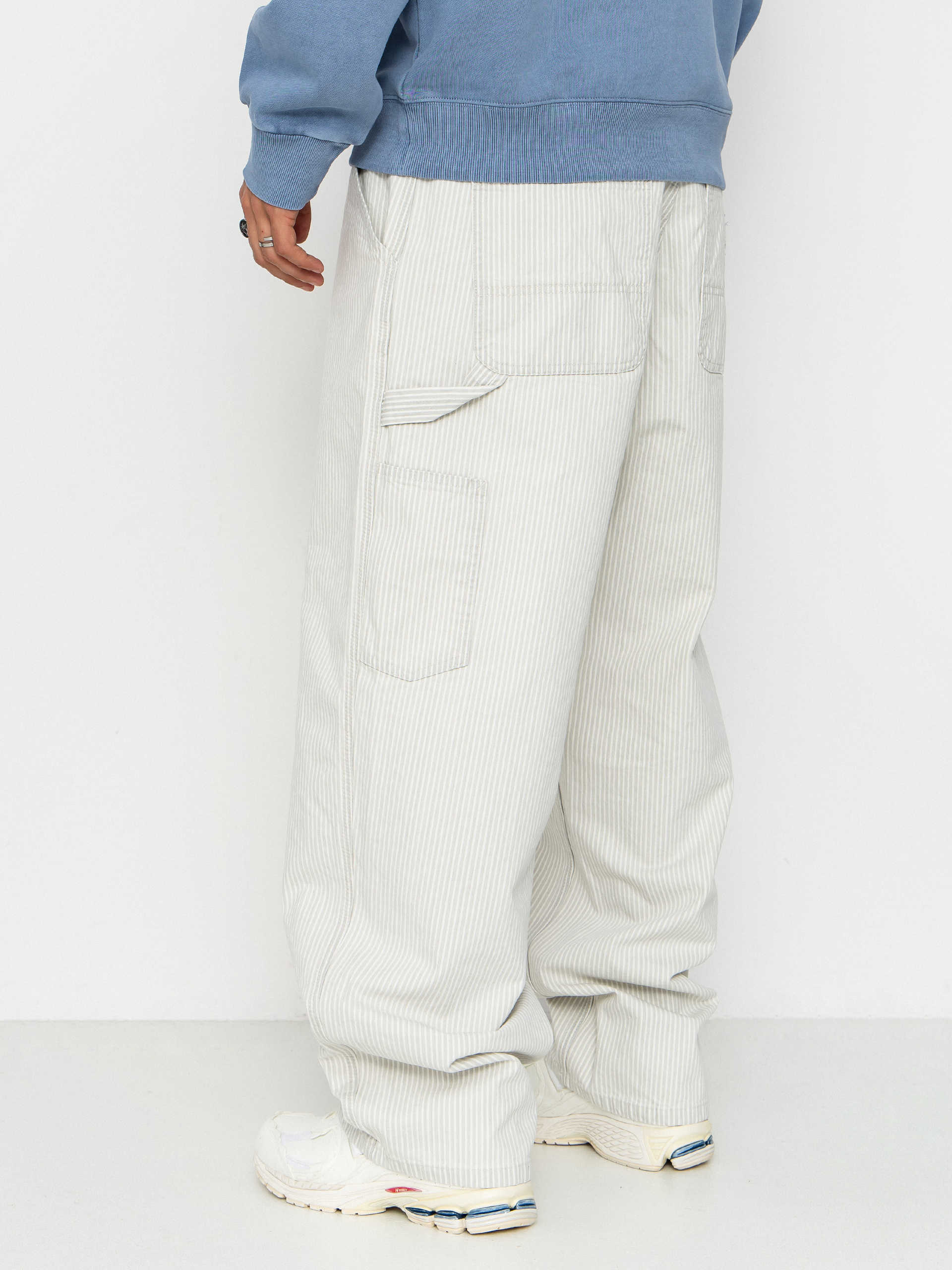 Панталони Carhartt WIP Mercer Single Knee (mercer stripe/graphite/wax)