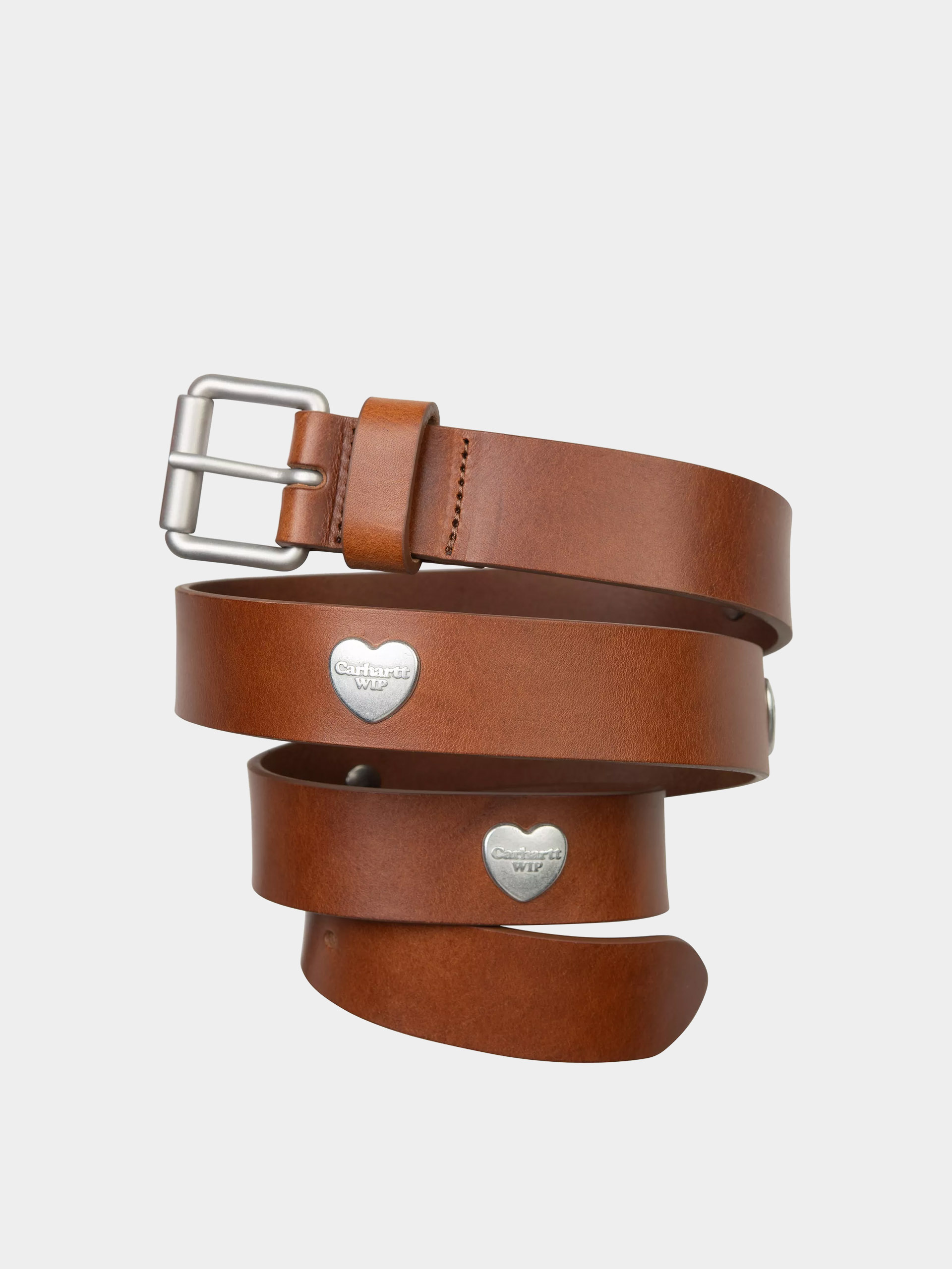 Колан Carhartt WIP Tylor (cognac/silver)