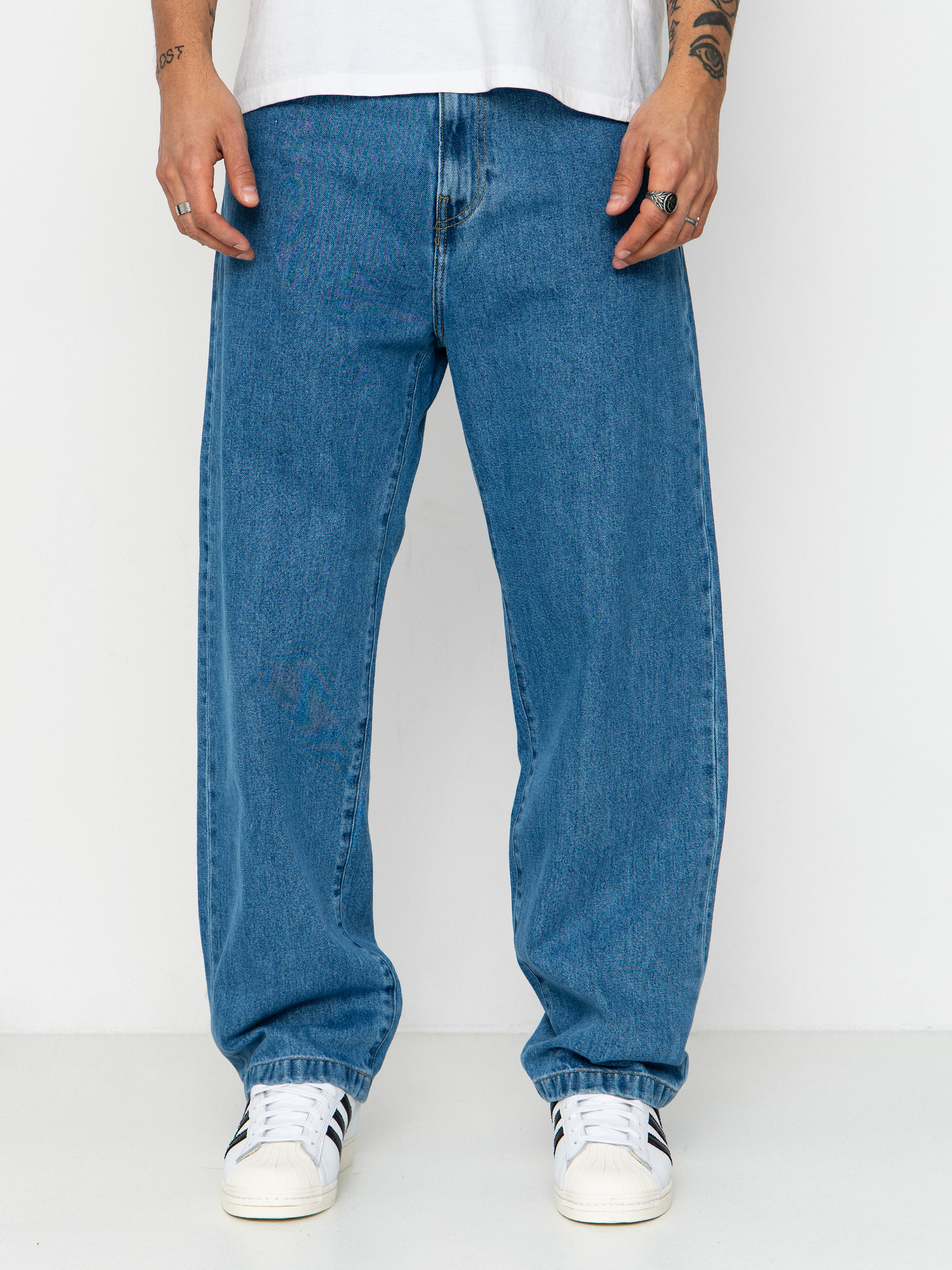 u041fu0430u043du0442u0430u043bu043eu043du0438 Carhartt WIP Landon (blue heavy stone wash)