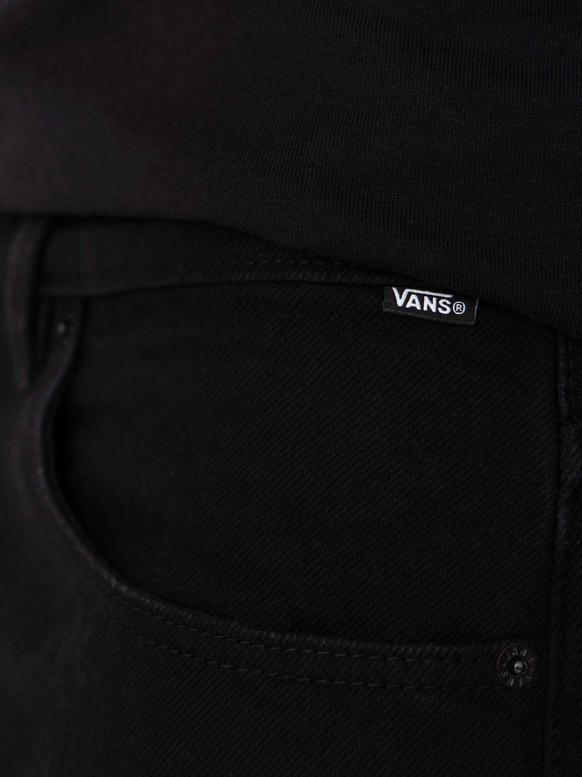 Панталони Vans Check 5 Loose Denim (black)