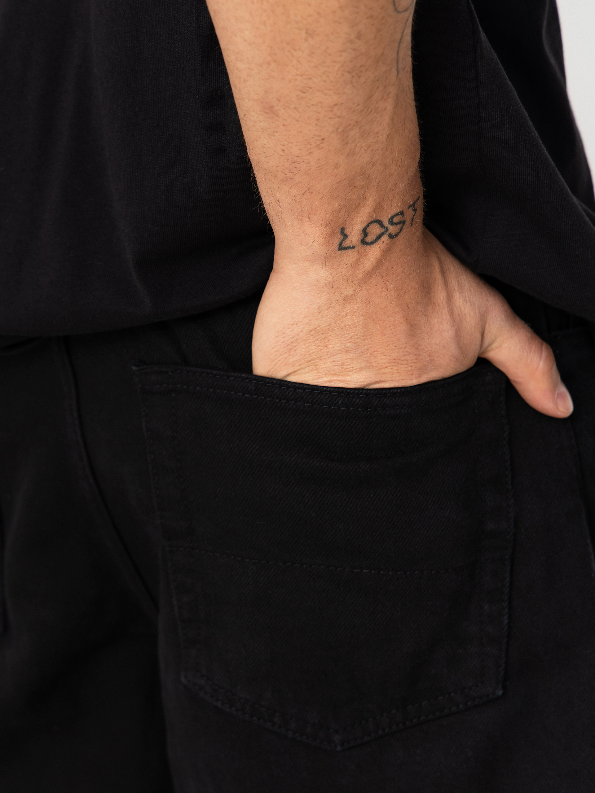 Панталони Vans Check 5 Loose Denim (black)