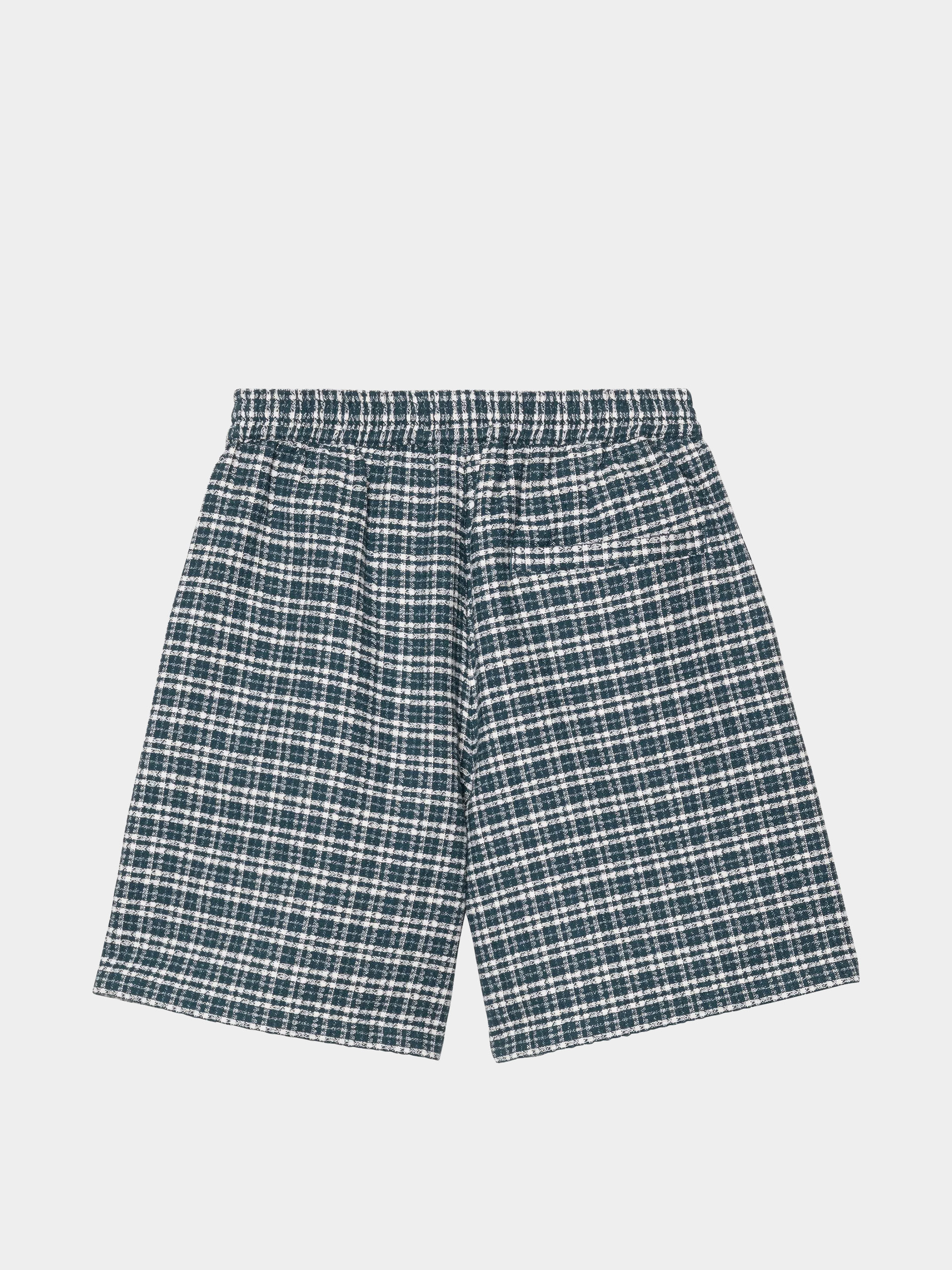 Къси панталони Carhartt WIP Kander (kander check/blue river)