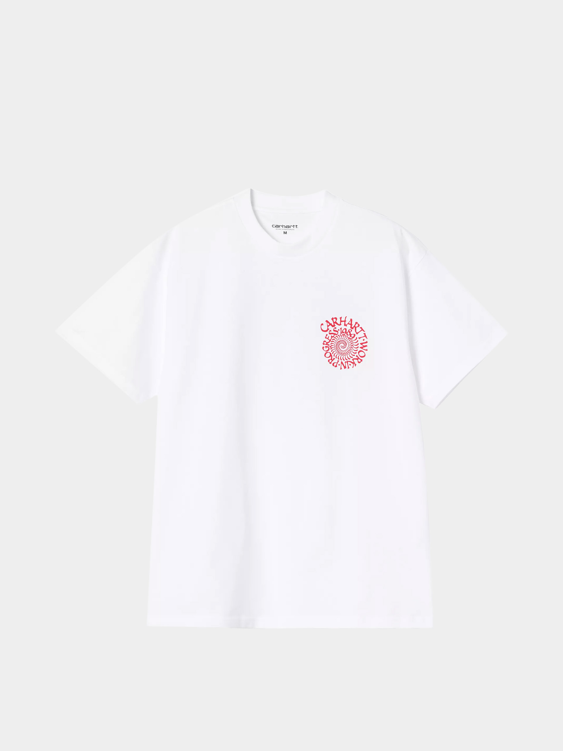 Тениска Carhartt WIP Spirals (white)