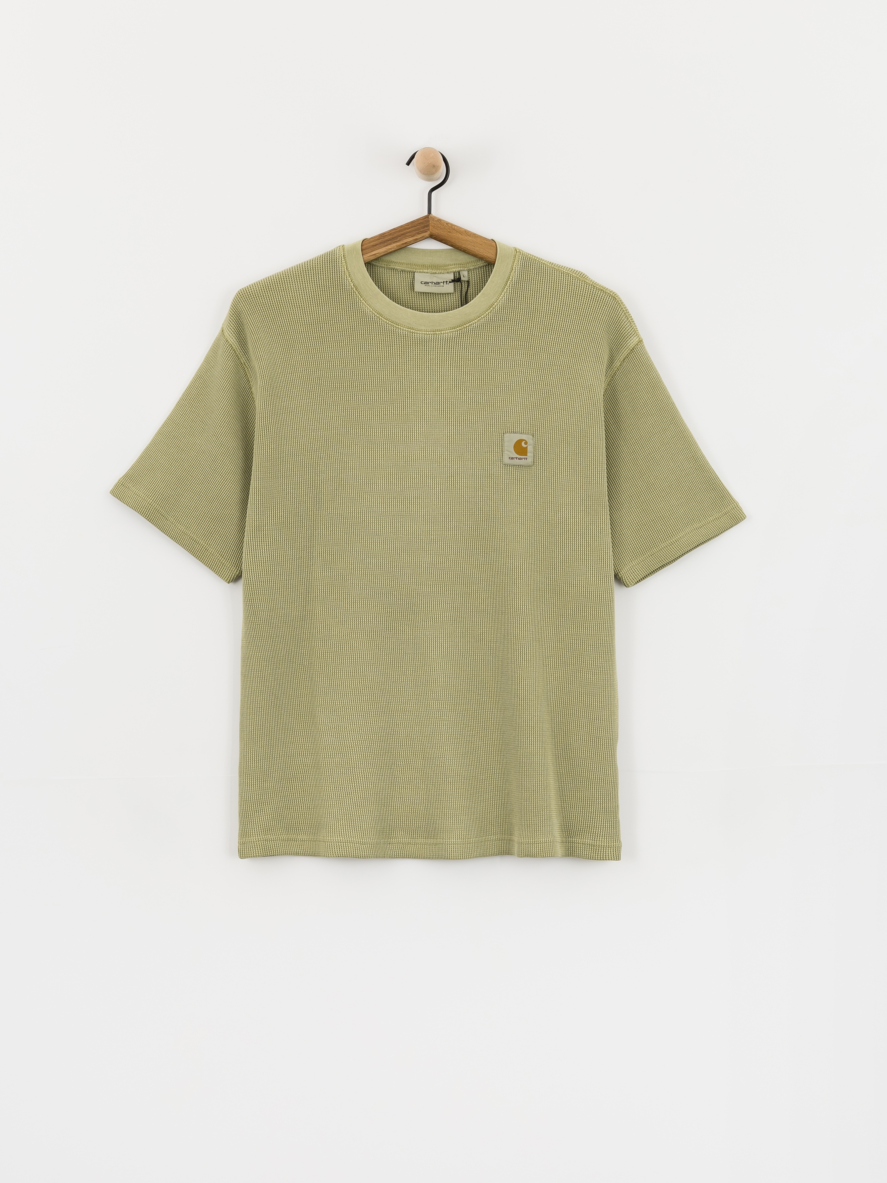 Тениска Carhartt WIP Nelson Waffle (gentle green)