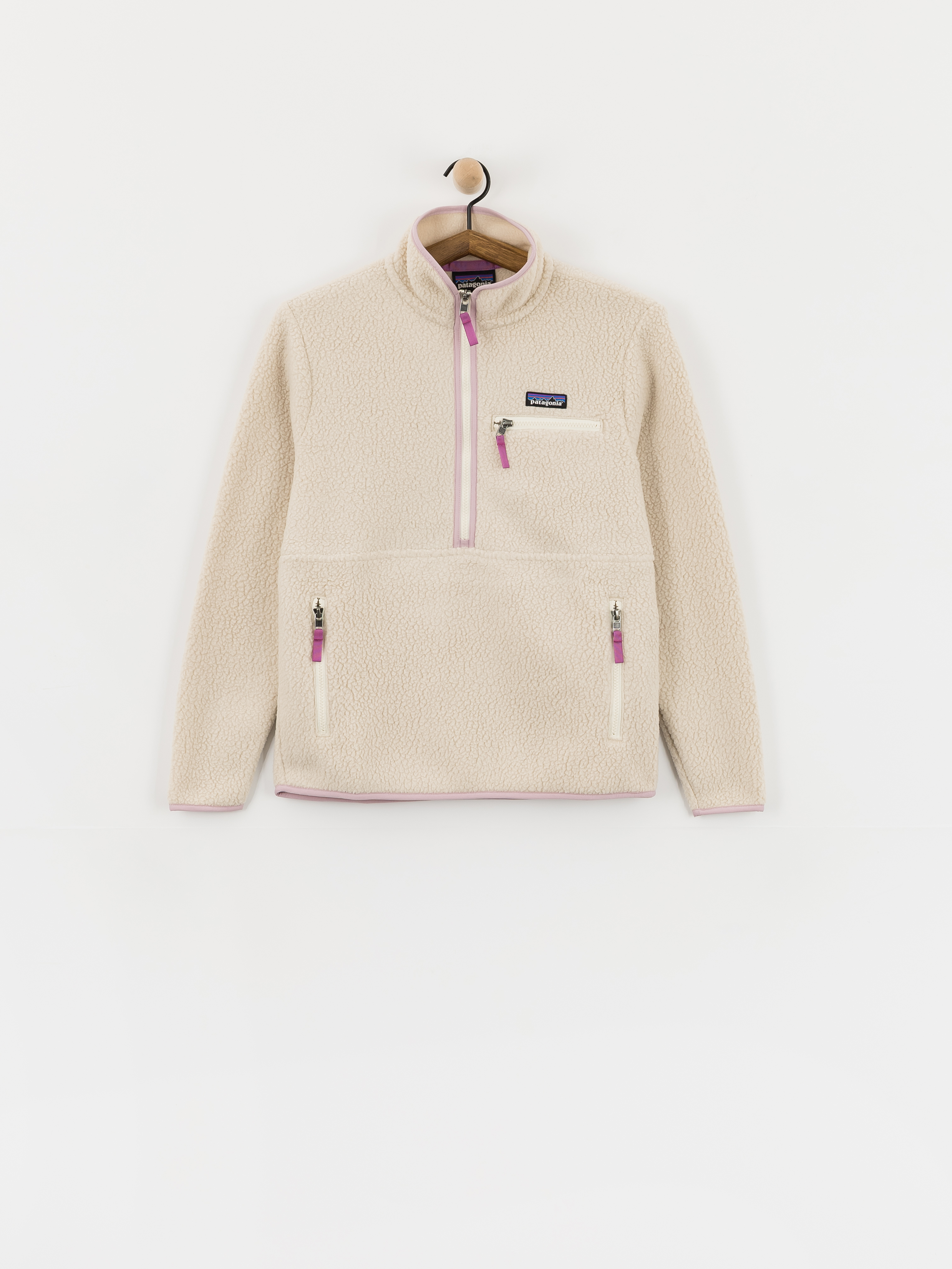 Дамски Поларени суитшърт Patagonia Retro Pile Marsupial (dark natural)