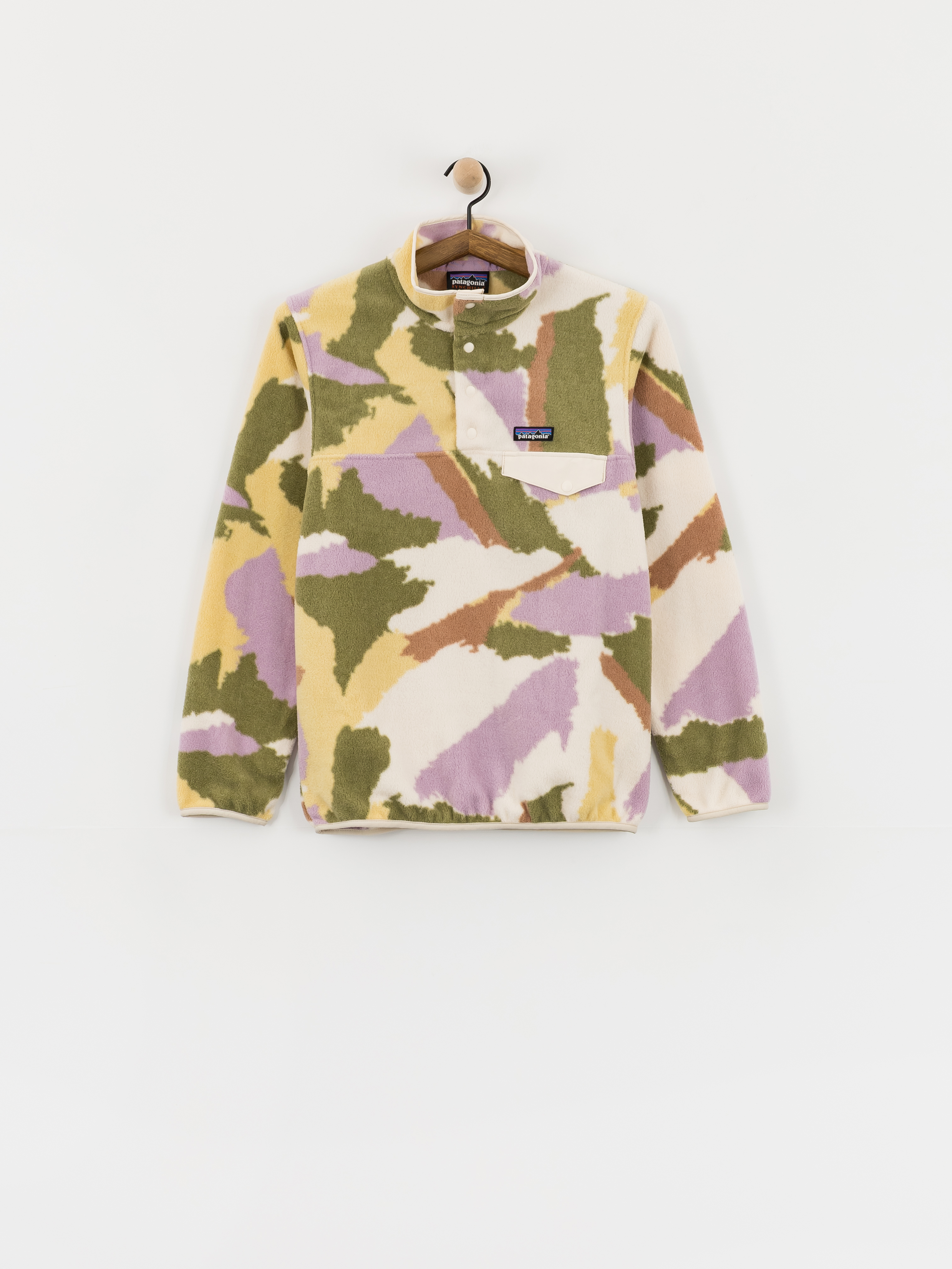 Поларени суитшърт Patagonia Lightweight Synchilla Snap T Wmn