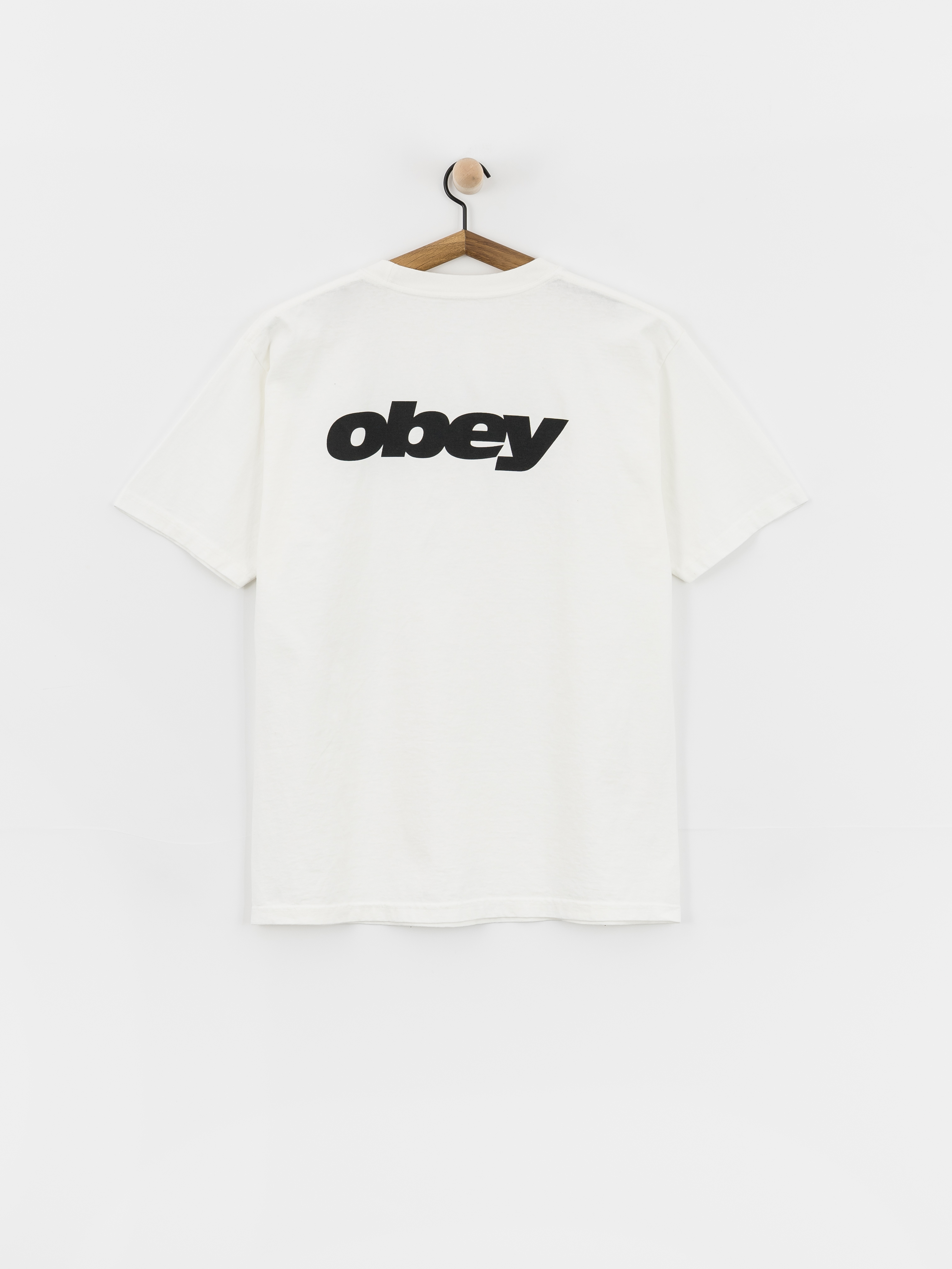 Тениска OBEY Bounce (pigment vintage white)
