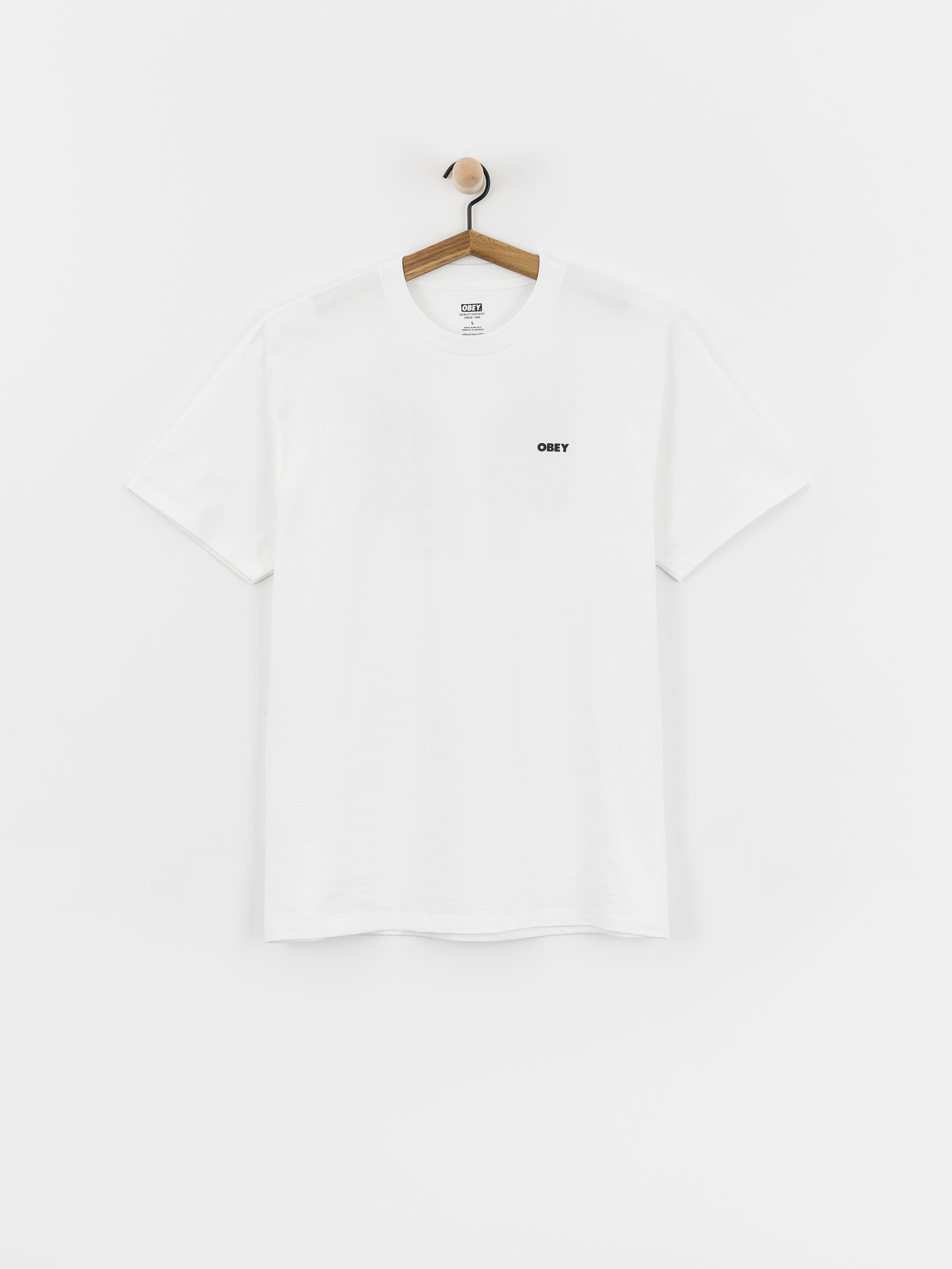 Тениска OBEY The Medium Is The Message (white)