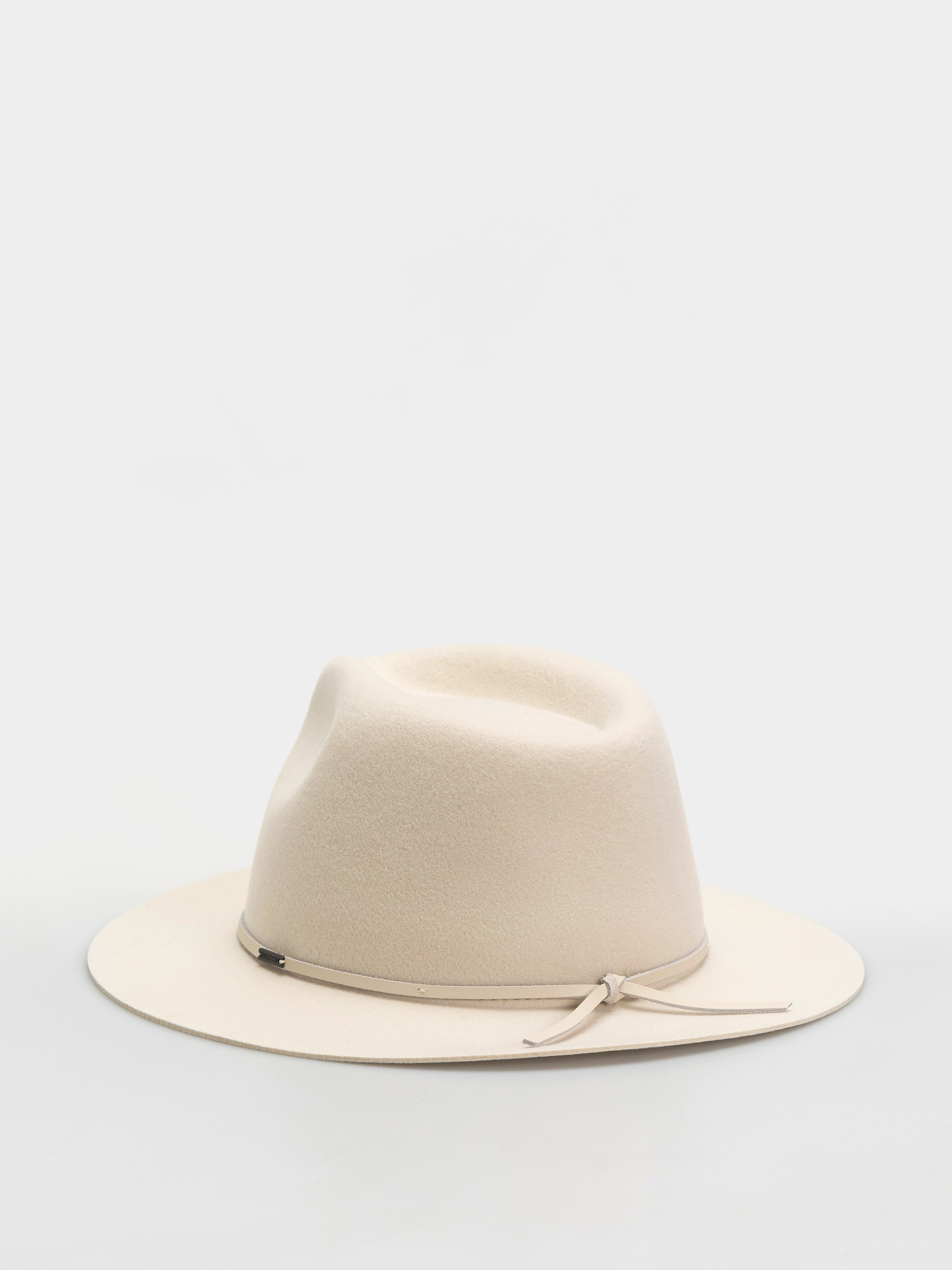 Шапка с периферия Brixton Wesley Fedora (off white)