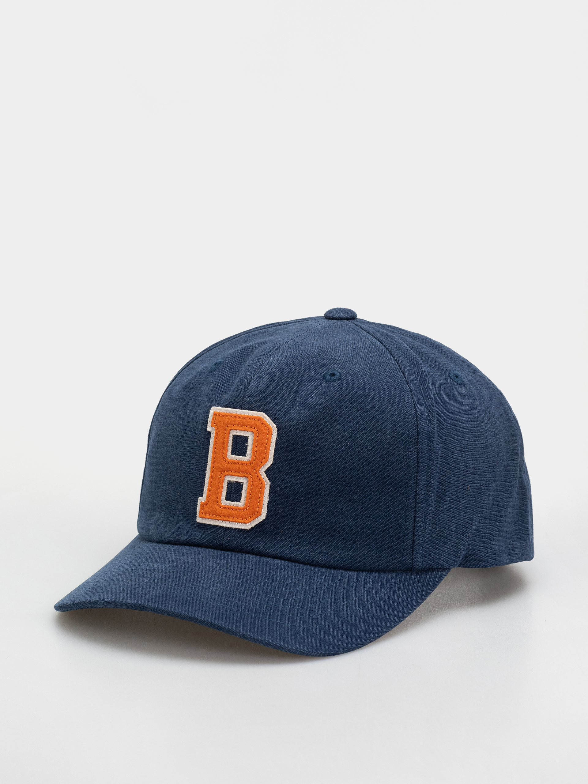 u0428u0430u043fu043au0430 u0441 u043au043eu0437u0438u0440u043au0430 Brixton Big B Mp Adj (midnight blue/orange)