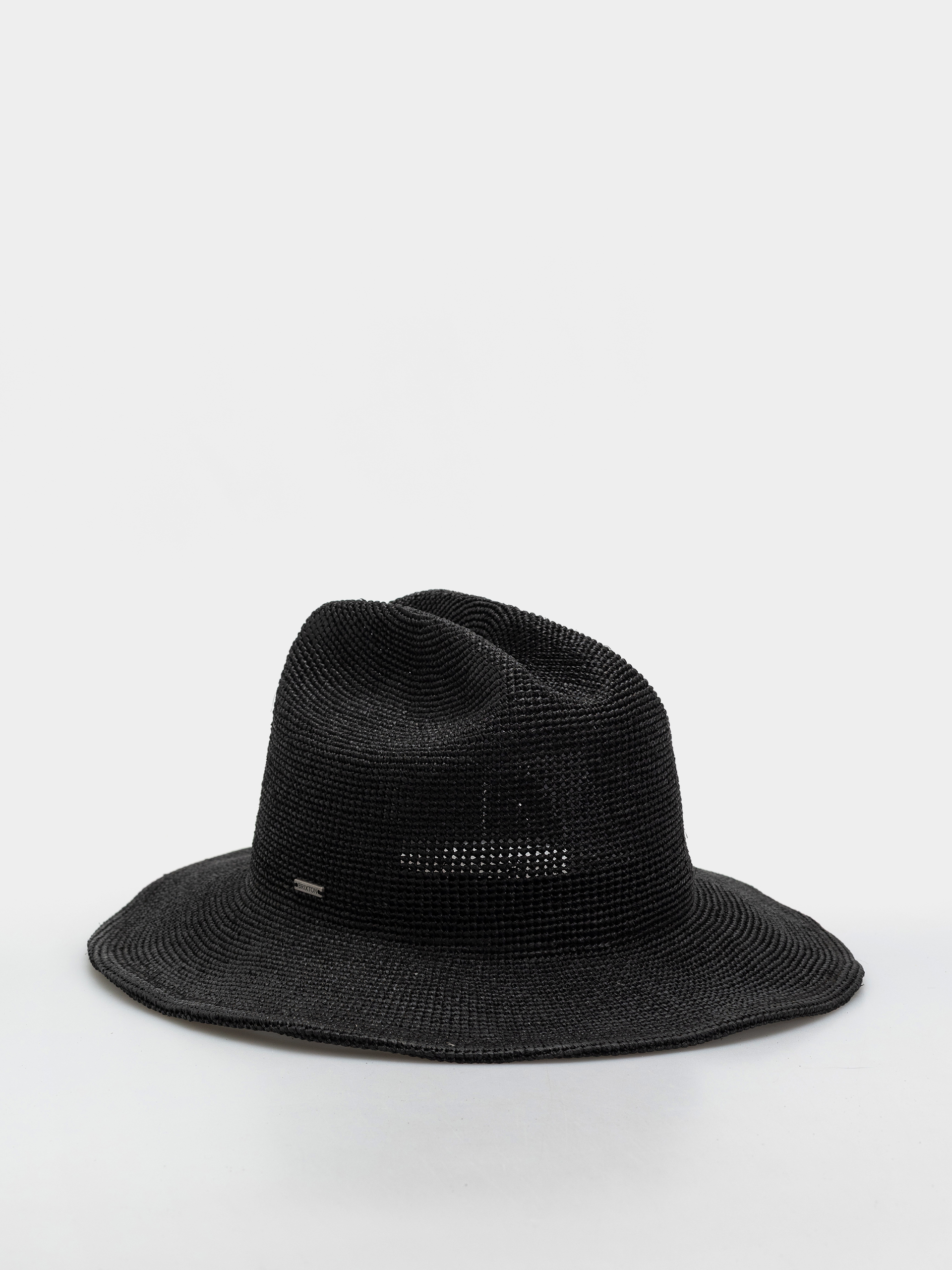 Шапка с периферия Brixton Odessa Straw Packable Cowboy H Wmn (black)