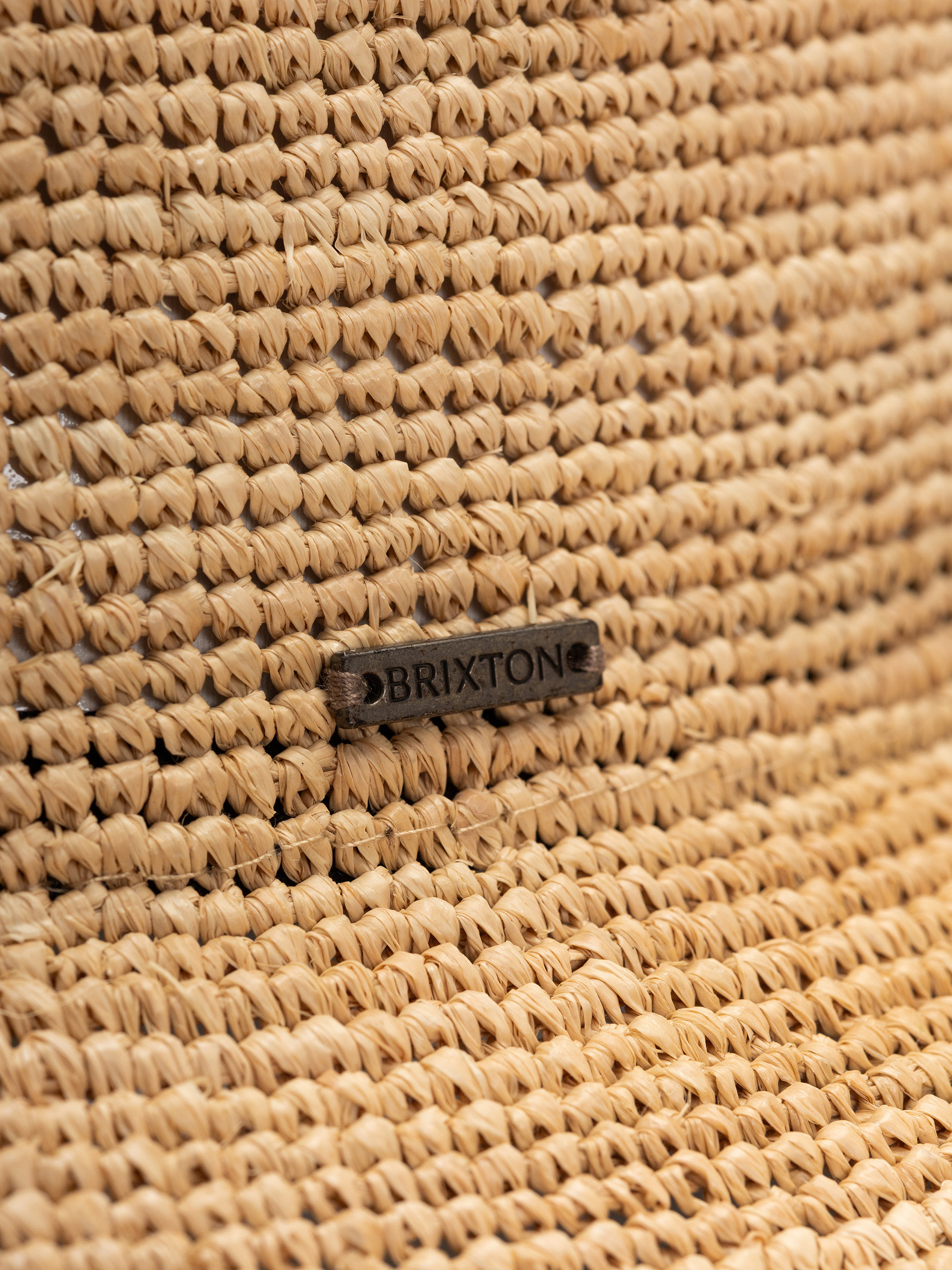 Шапка с периферия Brixton Odessa Straw Packable Cowboy H Wmn (tan)