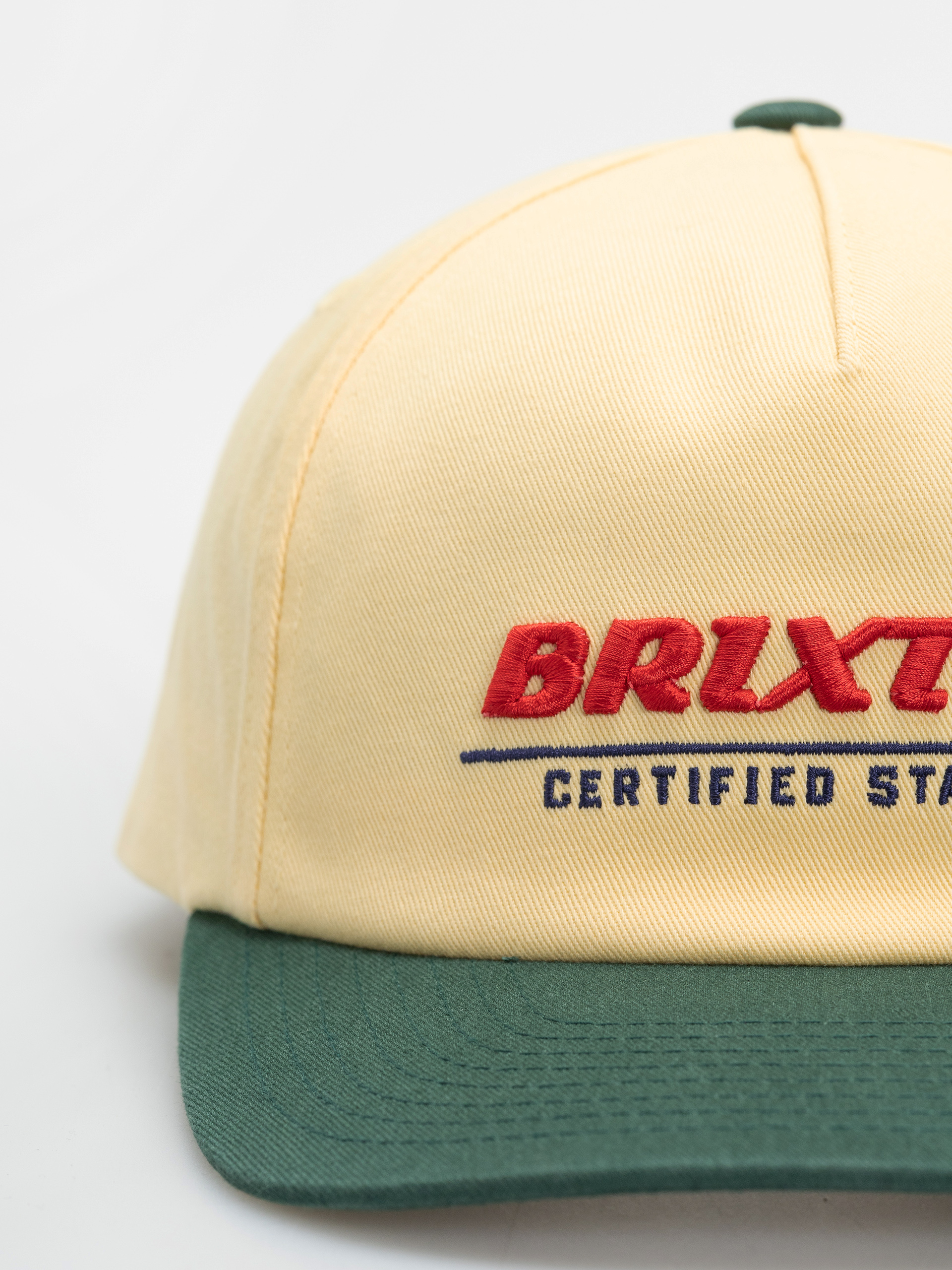 Шапка с козирка Brixton Brixton Certified Lp Adj Wmn (washed celestial yellow/medite)