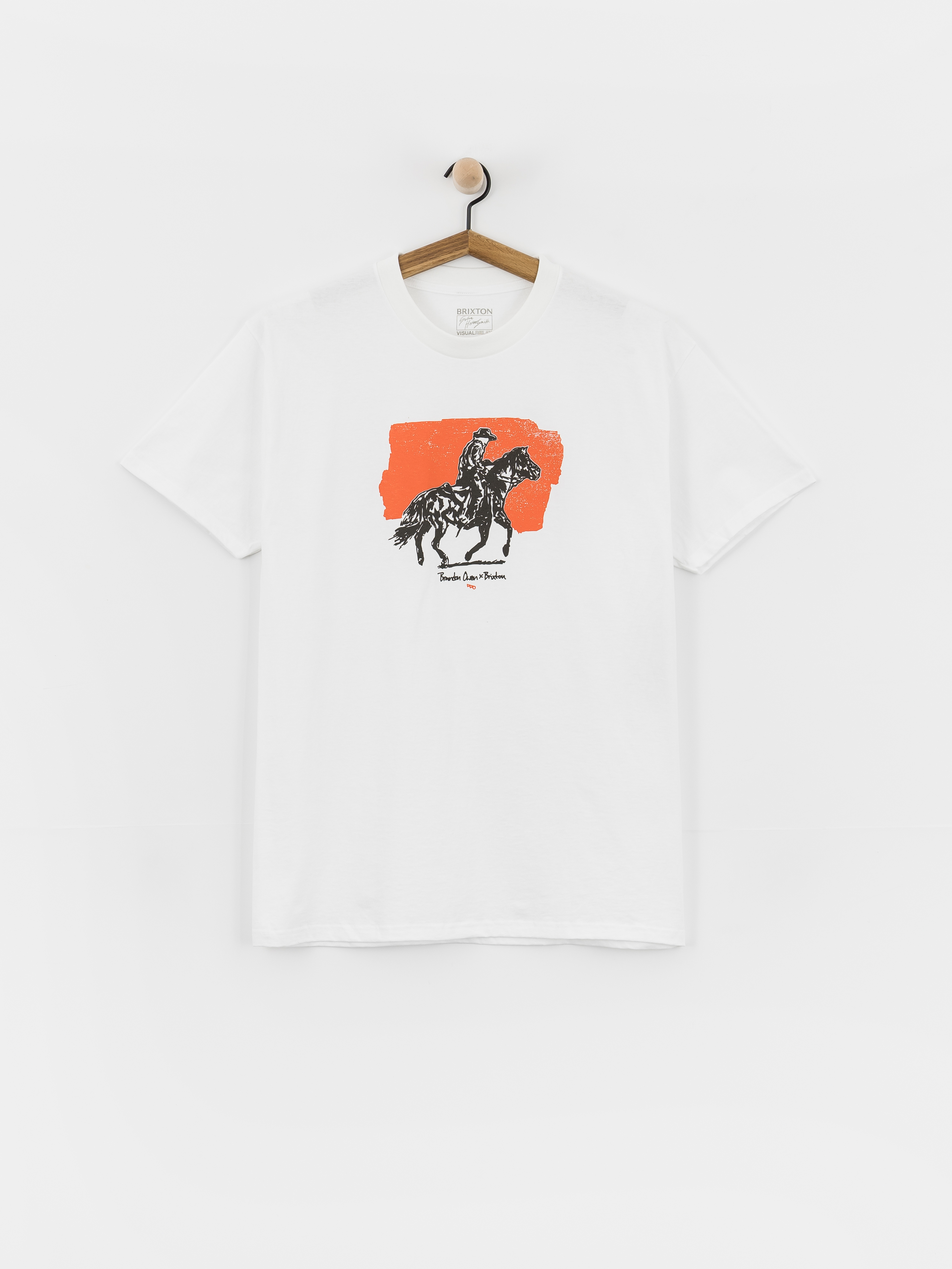 Тениска Brixton Duston Std (white)