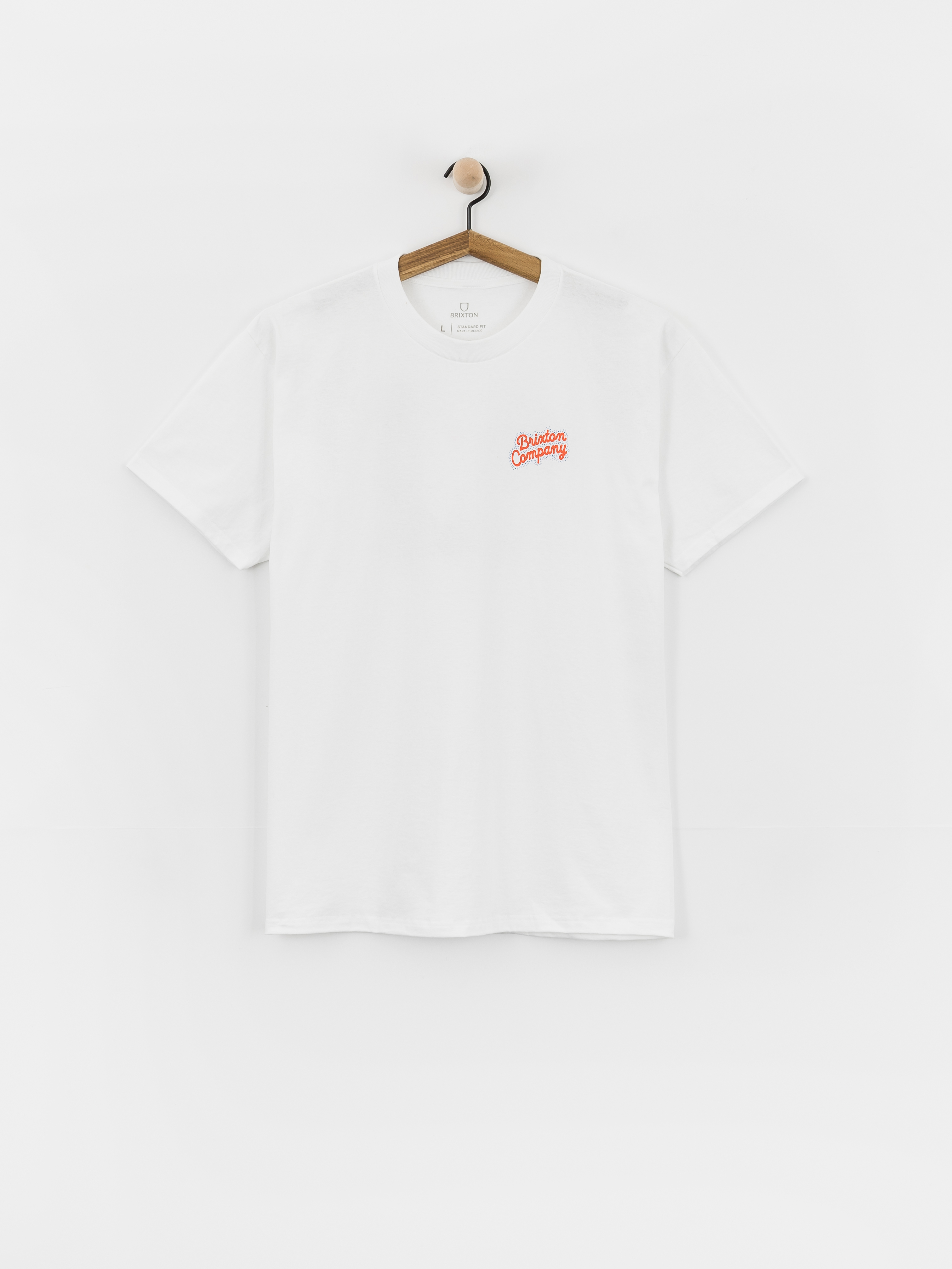 Тениска Brixton Stay While Std (white)