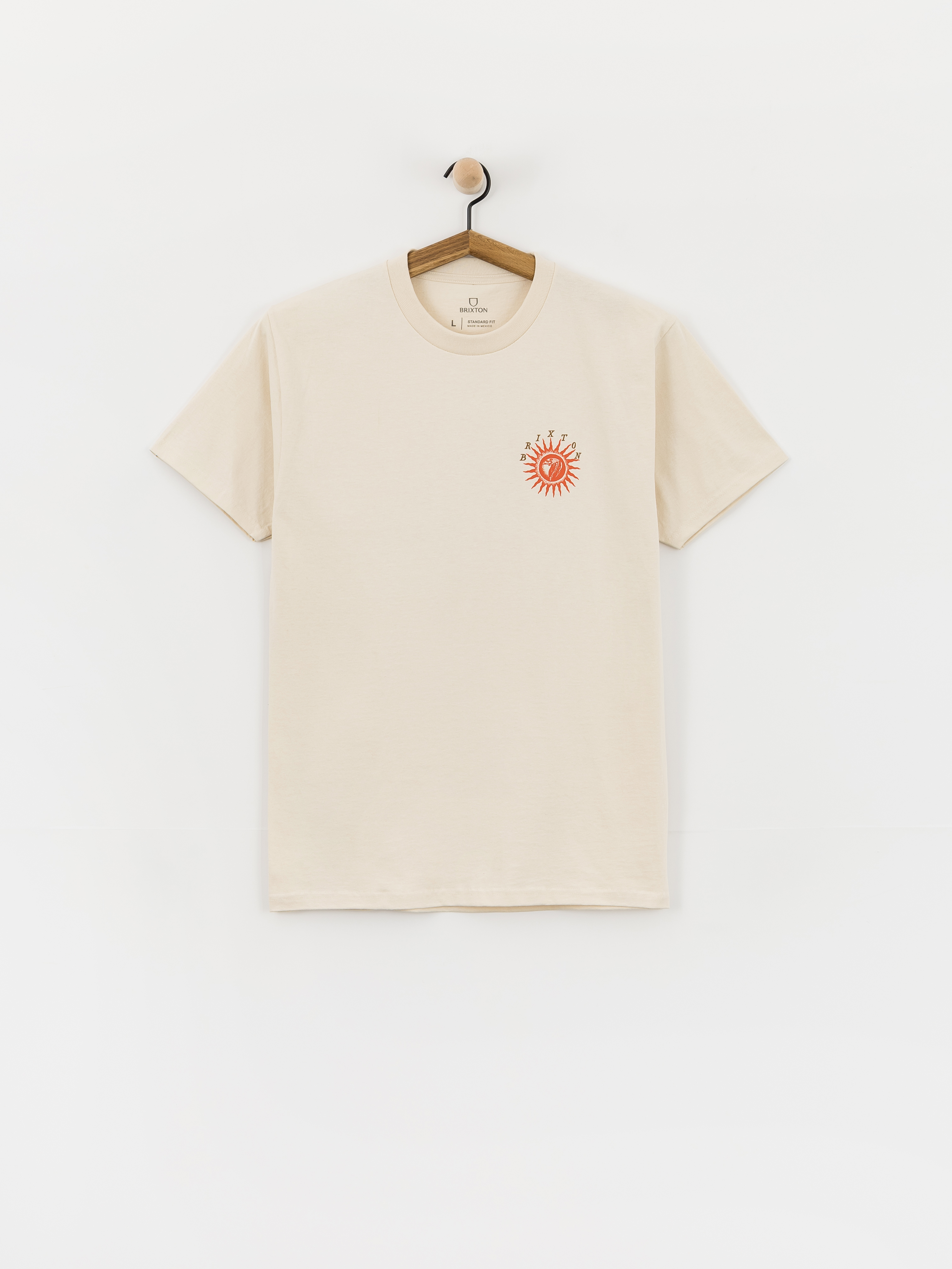 Тениска Brixton Dark Paradise Std (cream)