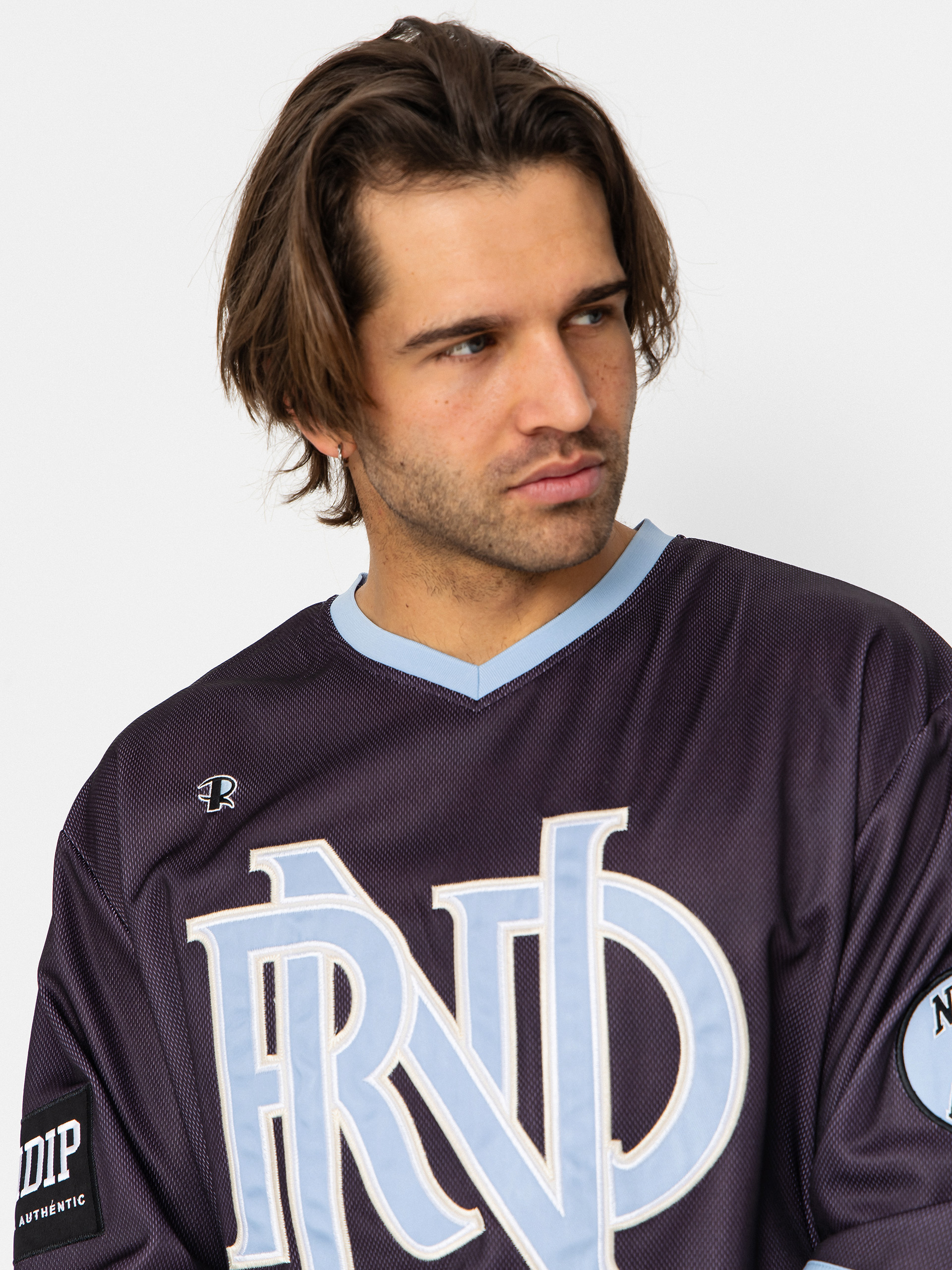 Тениска RipNDip No Days Off Hockey Jersey (plum)