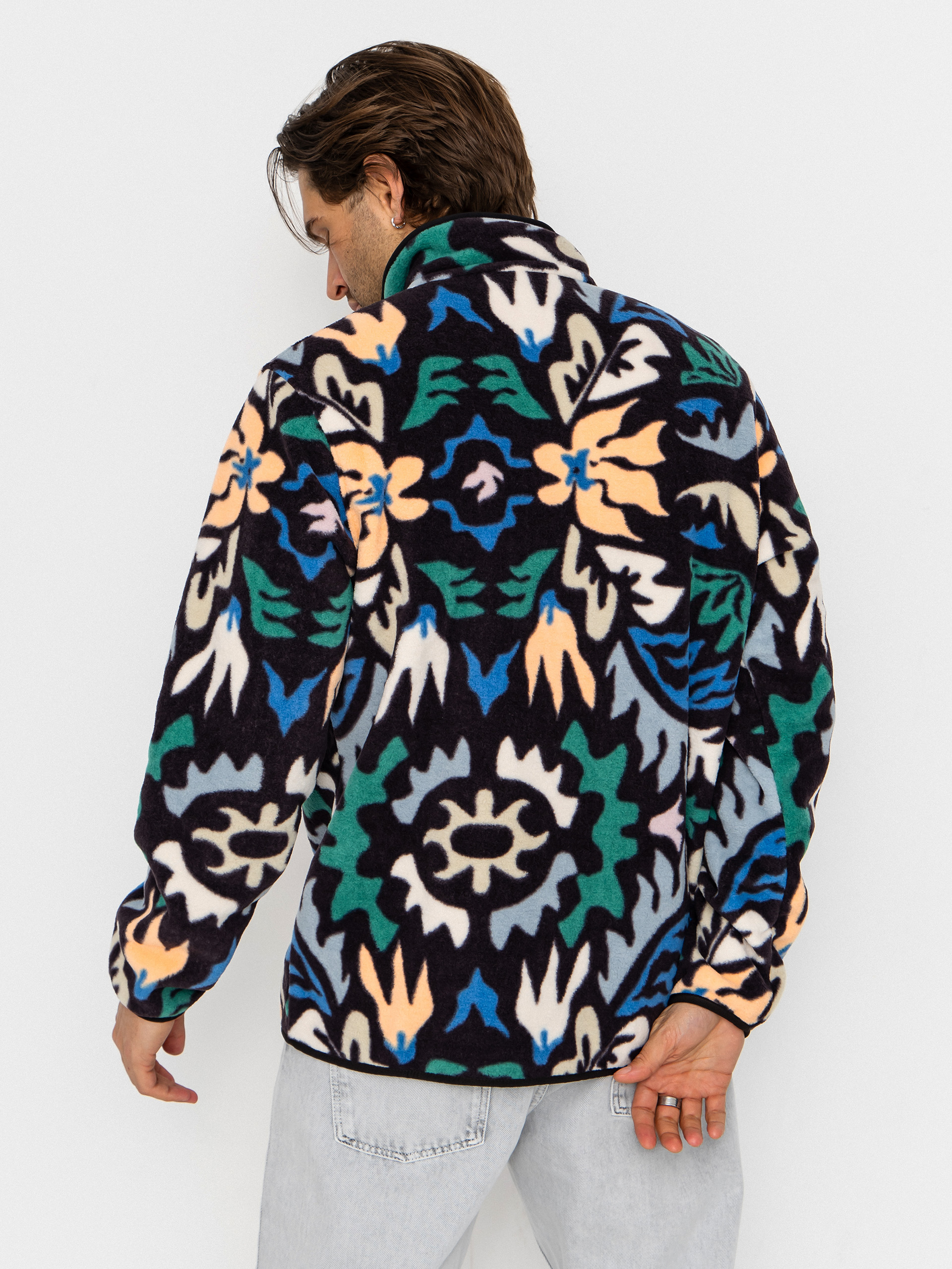 Мъжки Поларени суитшърт Patagonia Lightweight Synchilla Snap T (kaleido/black)