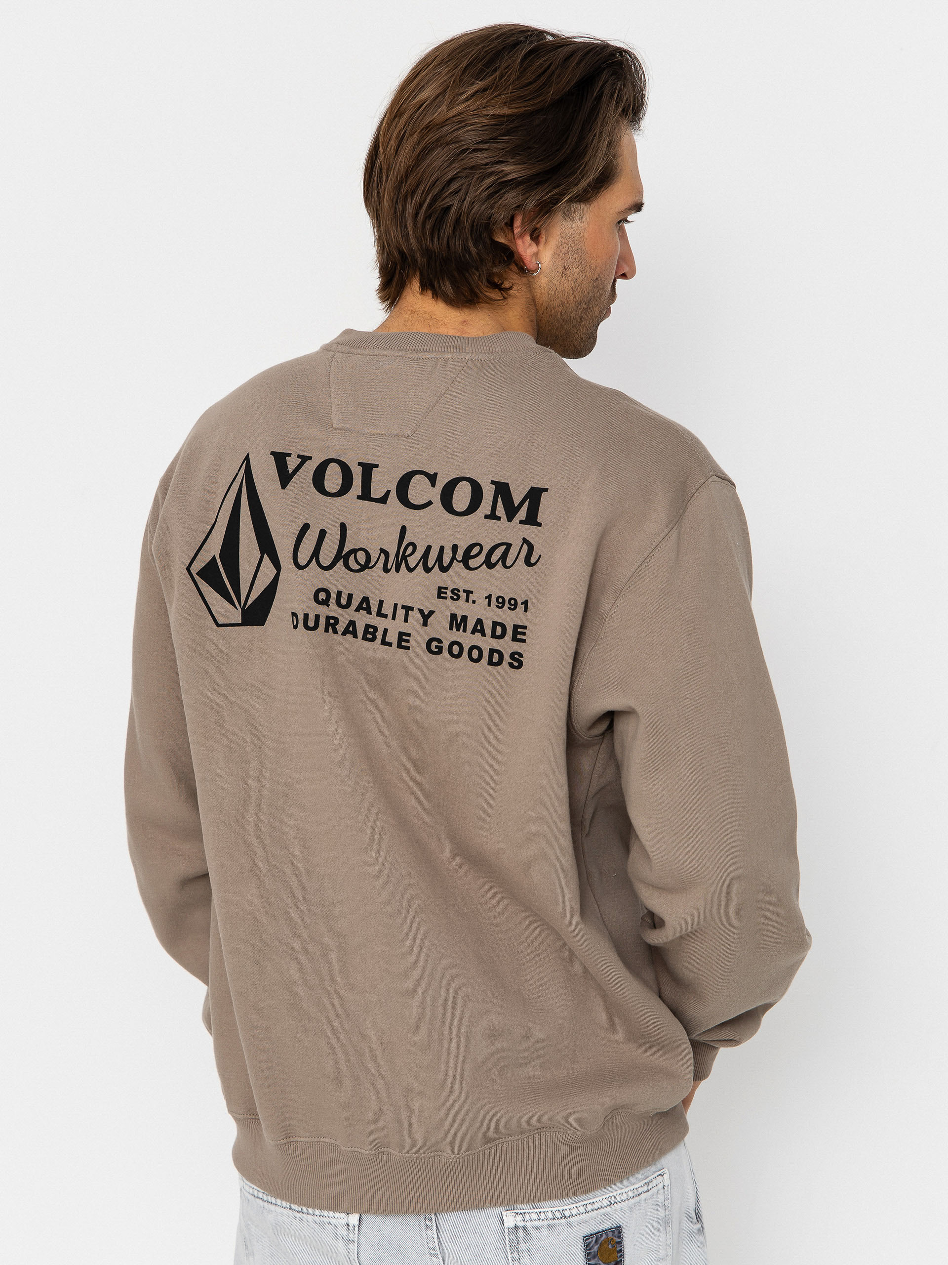 Суитшърт Volcom Workwear Crew (brindle)