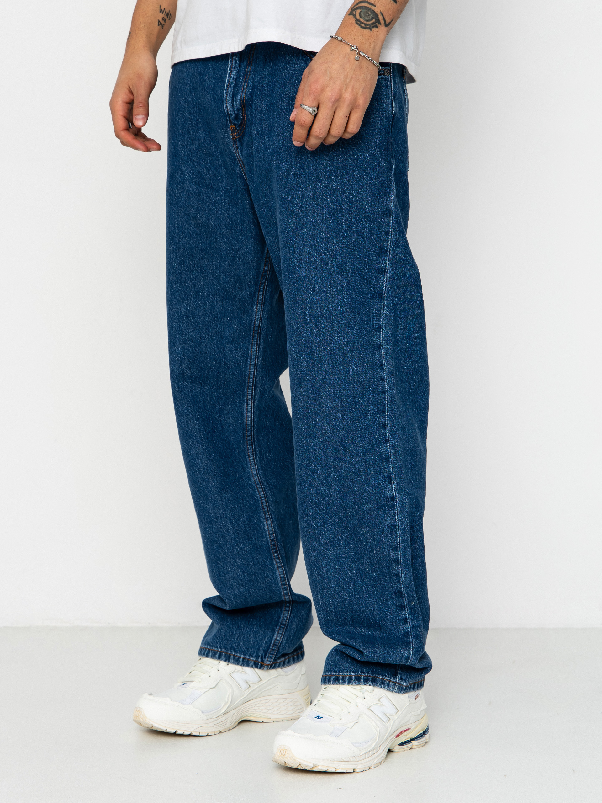 Панталони Quiksilver Baggy Denim (stone indigo)
