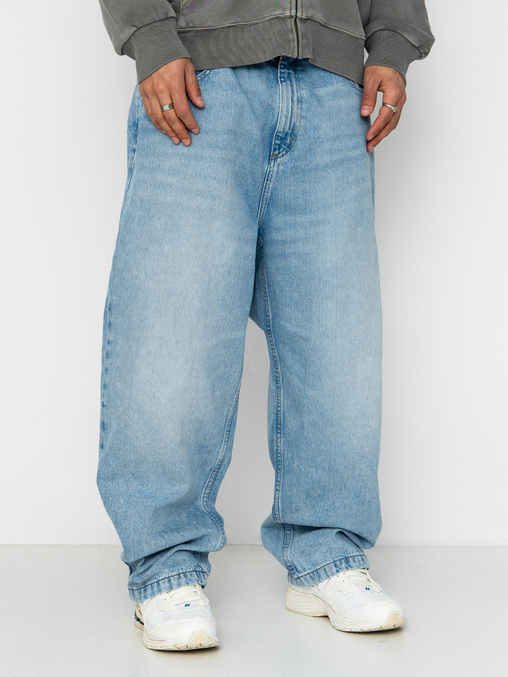 Панталони Carhartt WIP Brandon (blue heavy worn bleached)