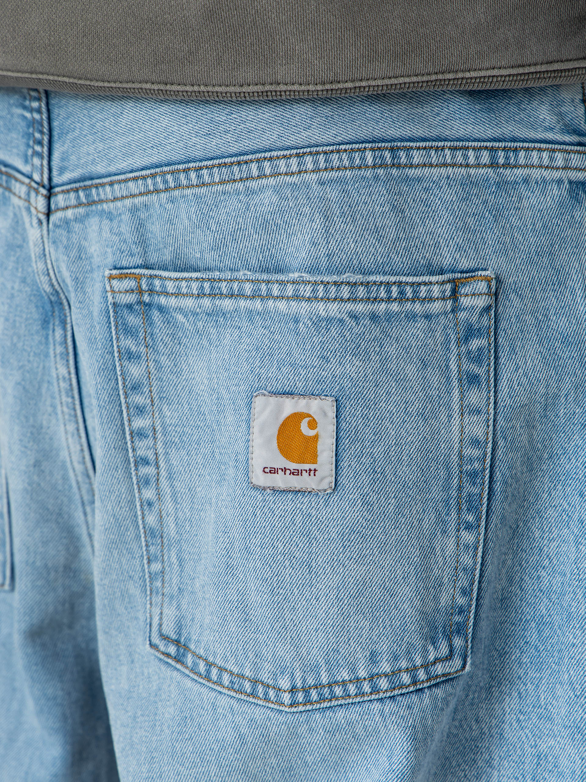 Панталони Carhartt WIP Brandon (blue heavy worn bleached)