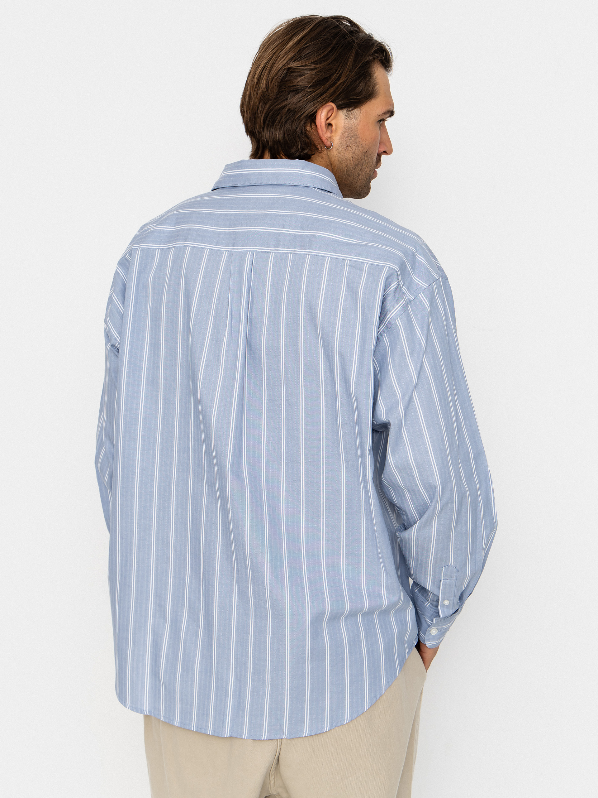 Риза Carhartt WIP Beale (beale stripe/gentle blue/white)