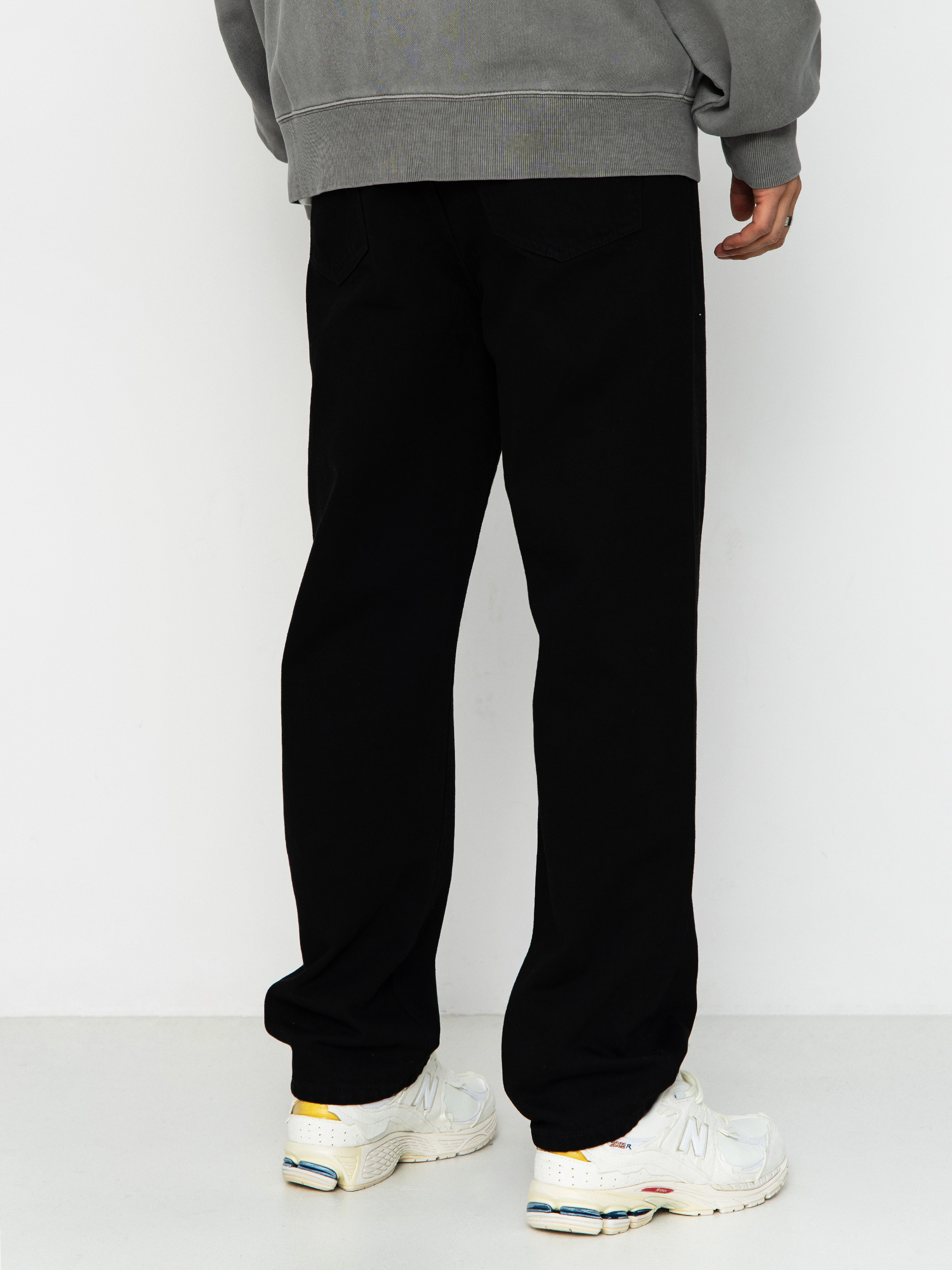 Панталони Carhartt WIP Aaron (black rinsed)