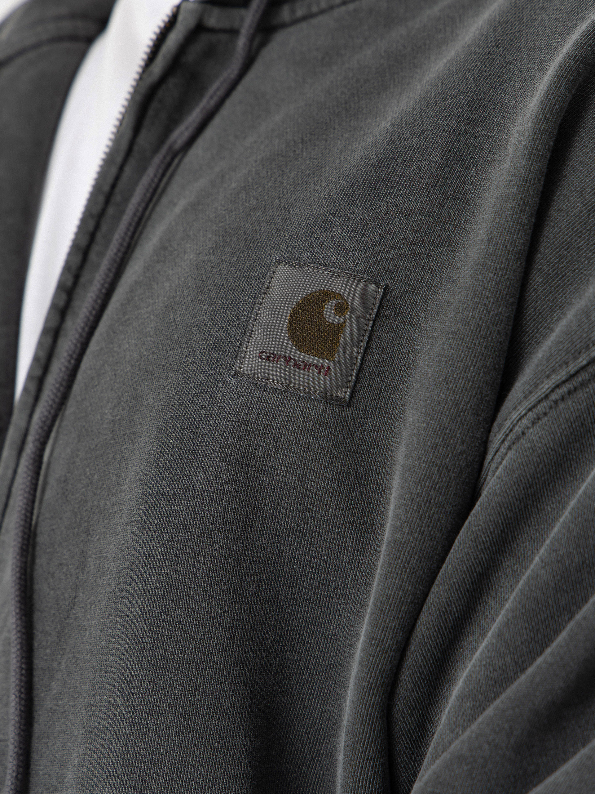 Суитшърт с качулка Carhartt WIP Nelson ZHD (black)