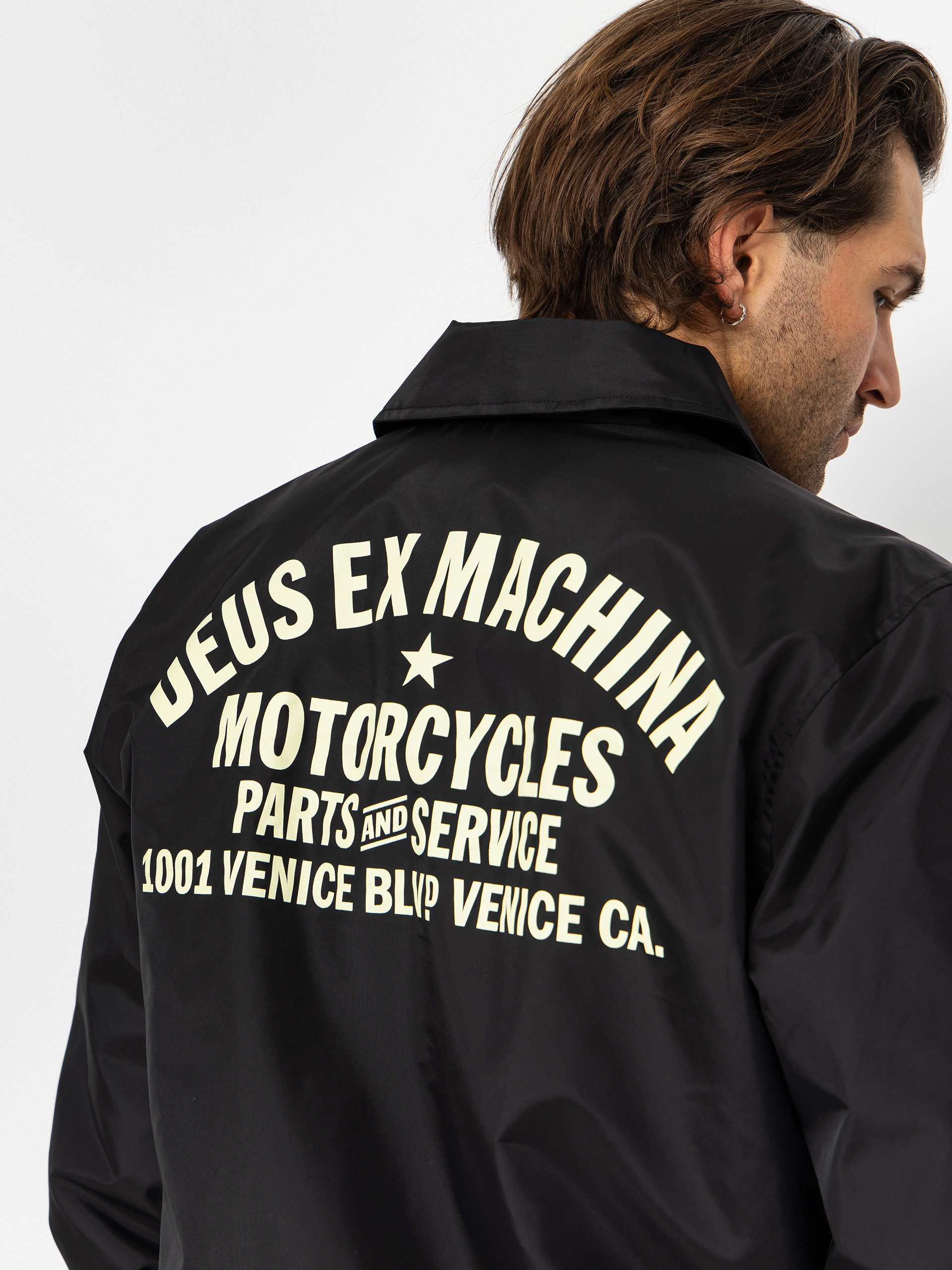 Яке Deus Ex Machina Venice Coach (black)