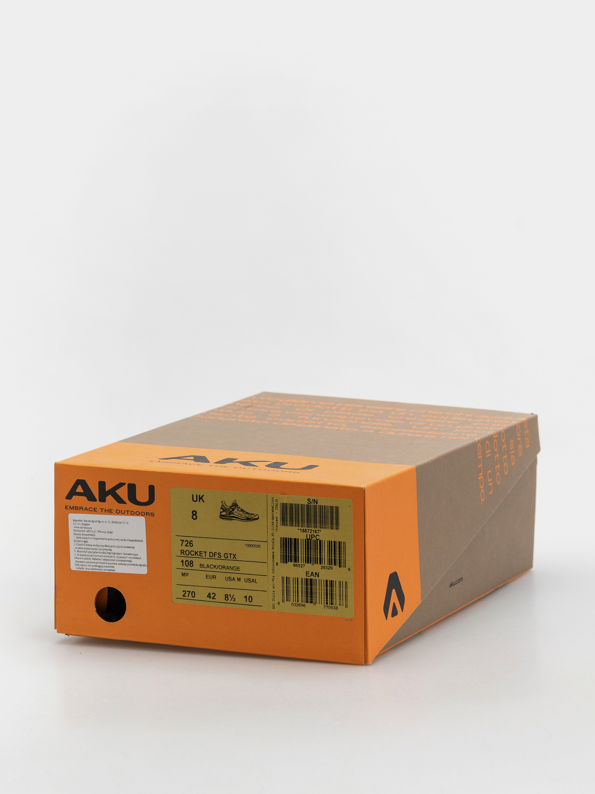 Обувки AKU Rocket DFS GTX (black/orange)