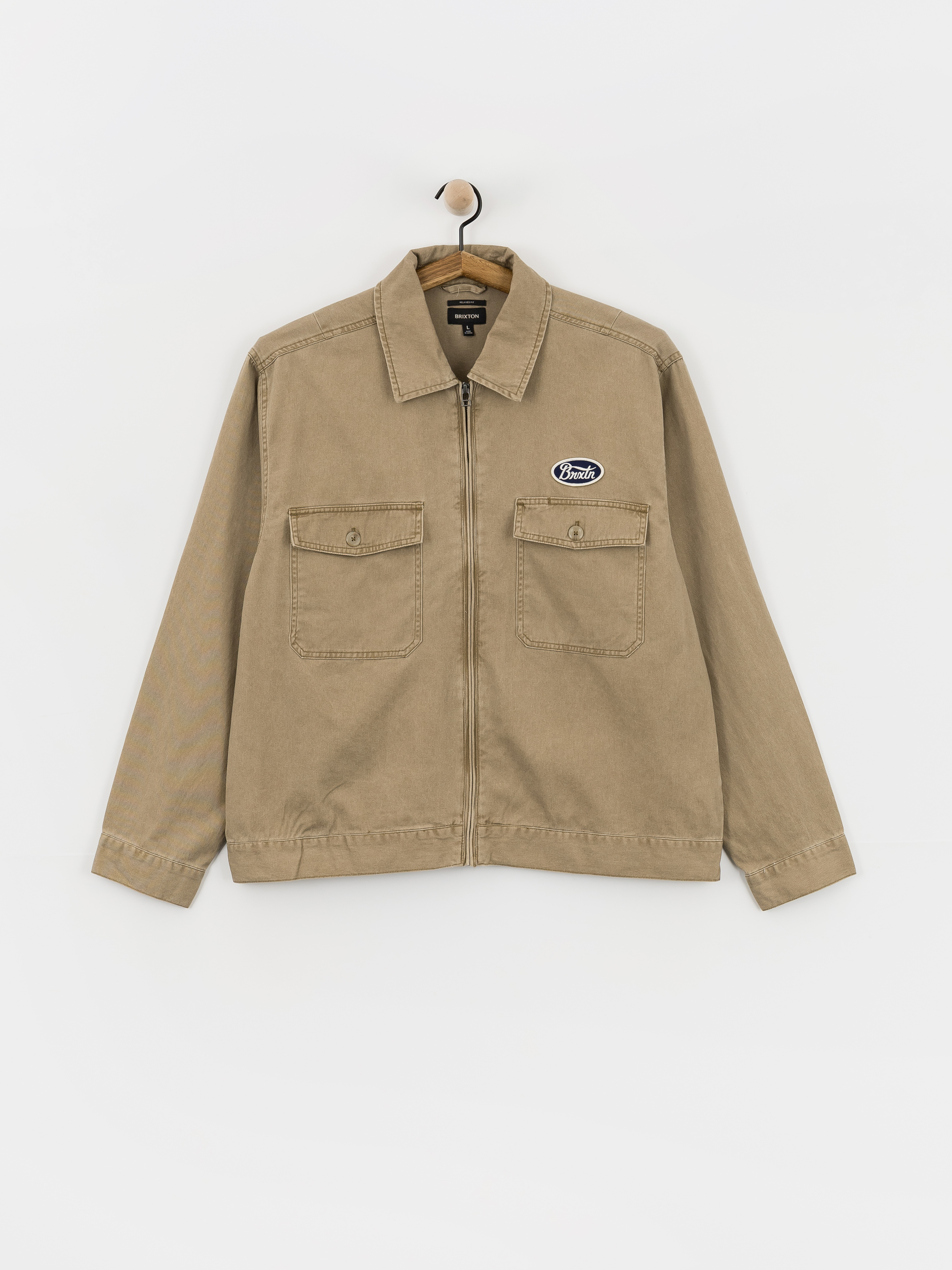Яке Brixton Trademark Lw Garage (washed khaki)